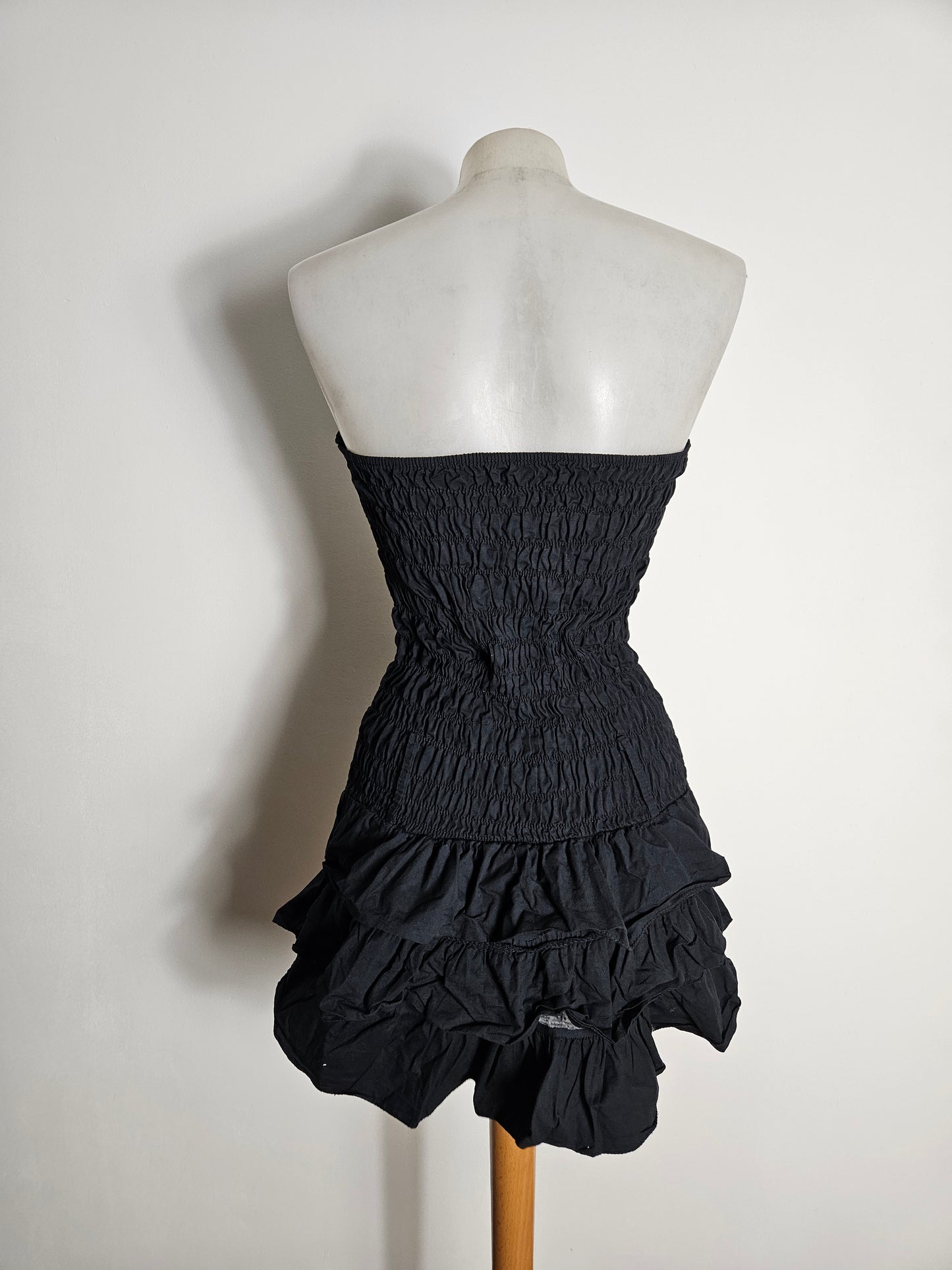 Robe bustier noire