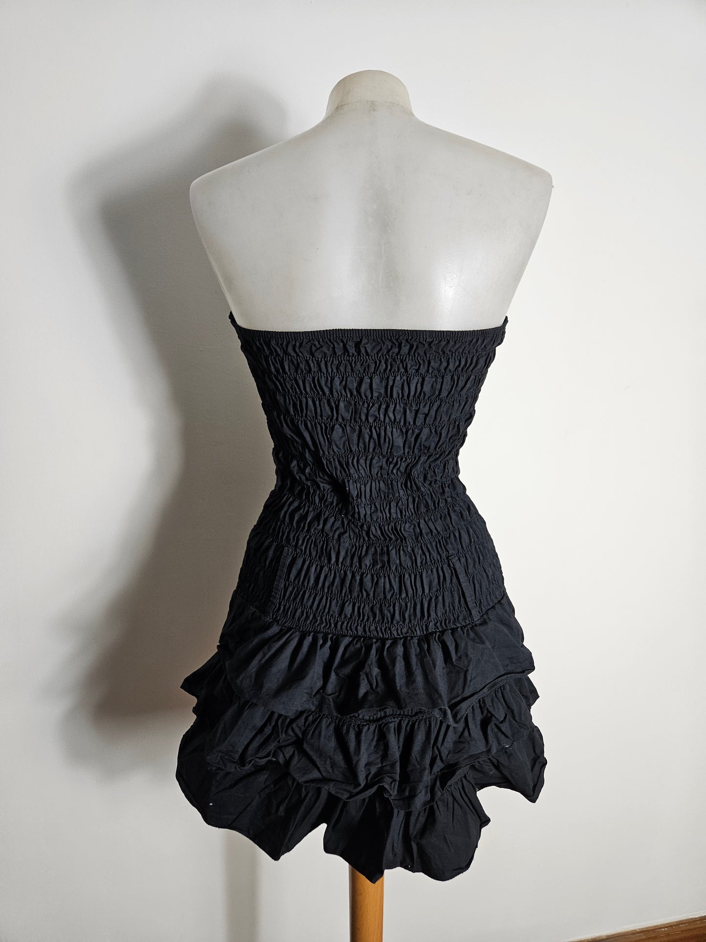 Robe bustier noire