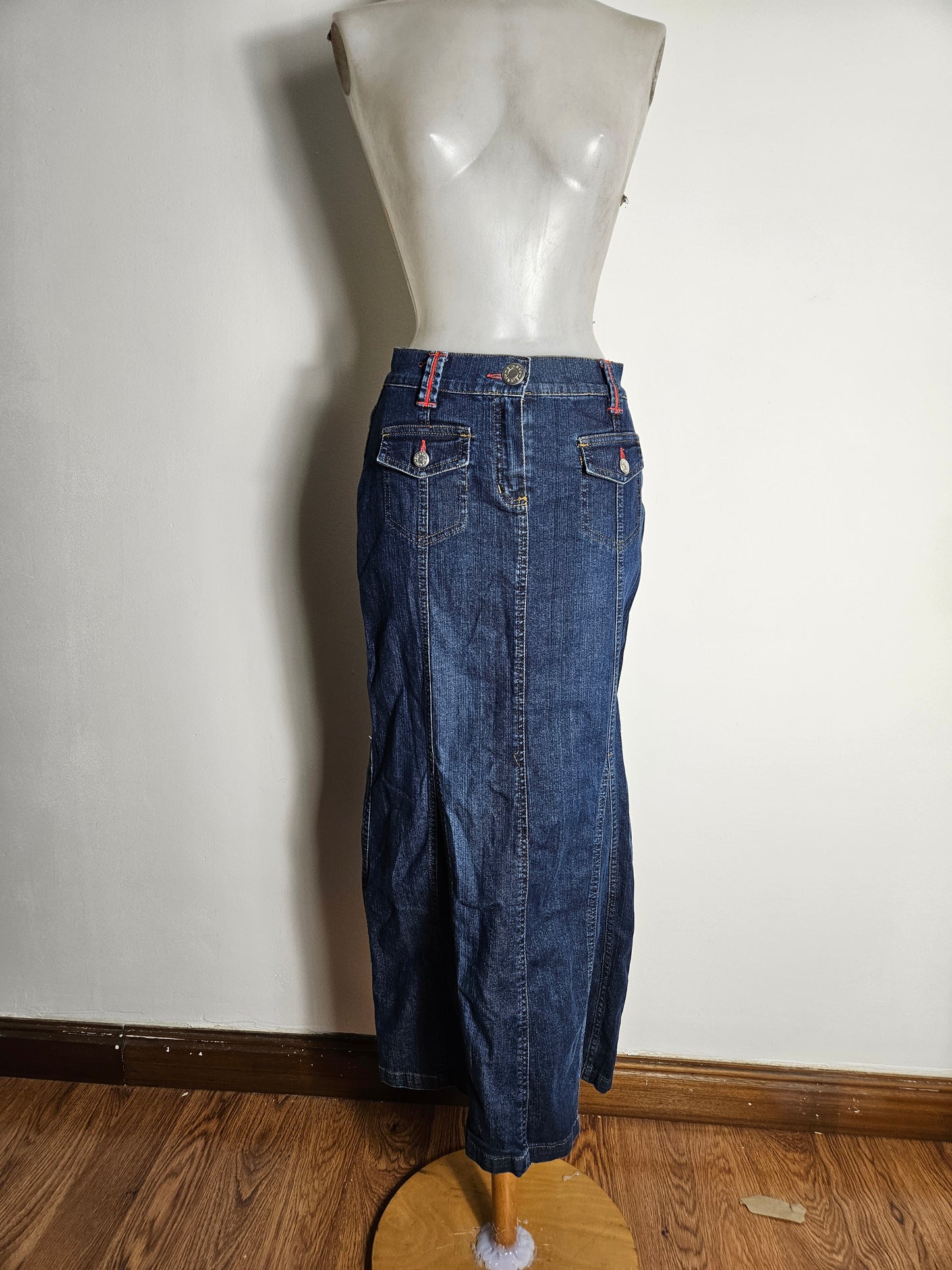 Jupe sirène en denim