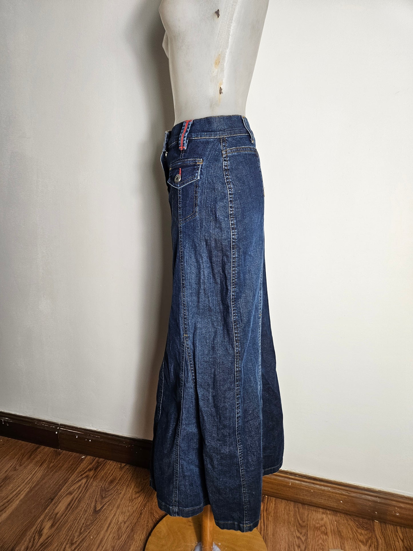 Jupe sirène en denim