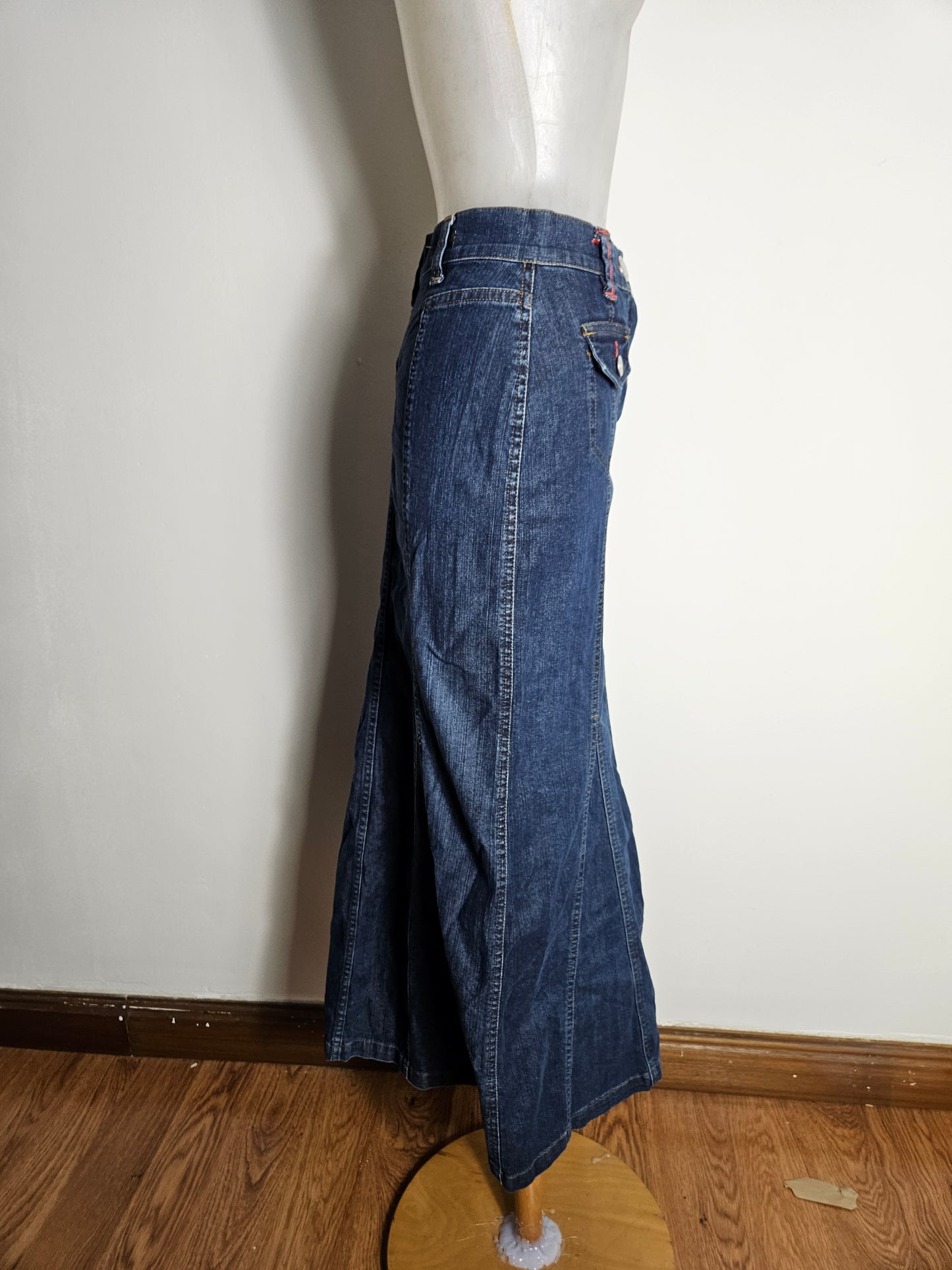 Jupe sirène en denim