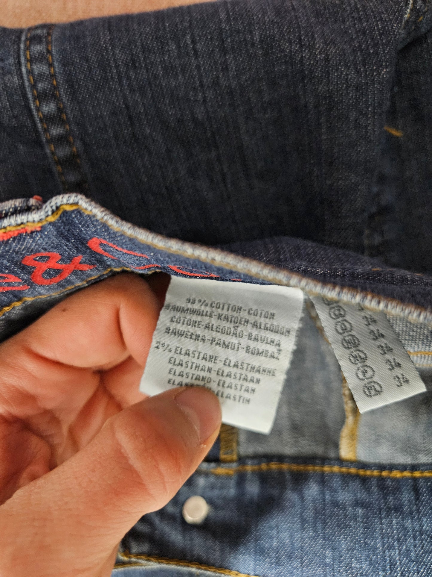 Jupe sirène en denim