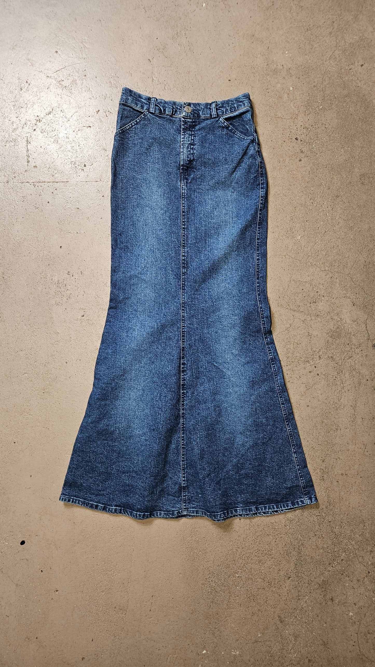 Jupe sirène en denim