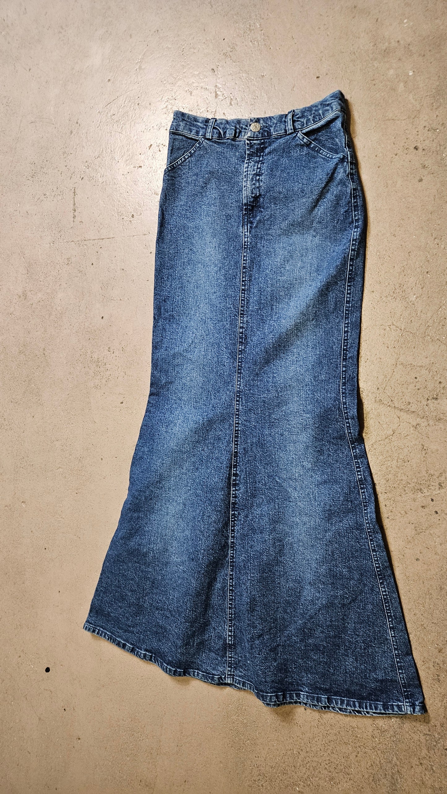 Jupe sirène en denim