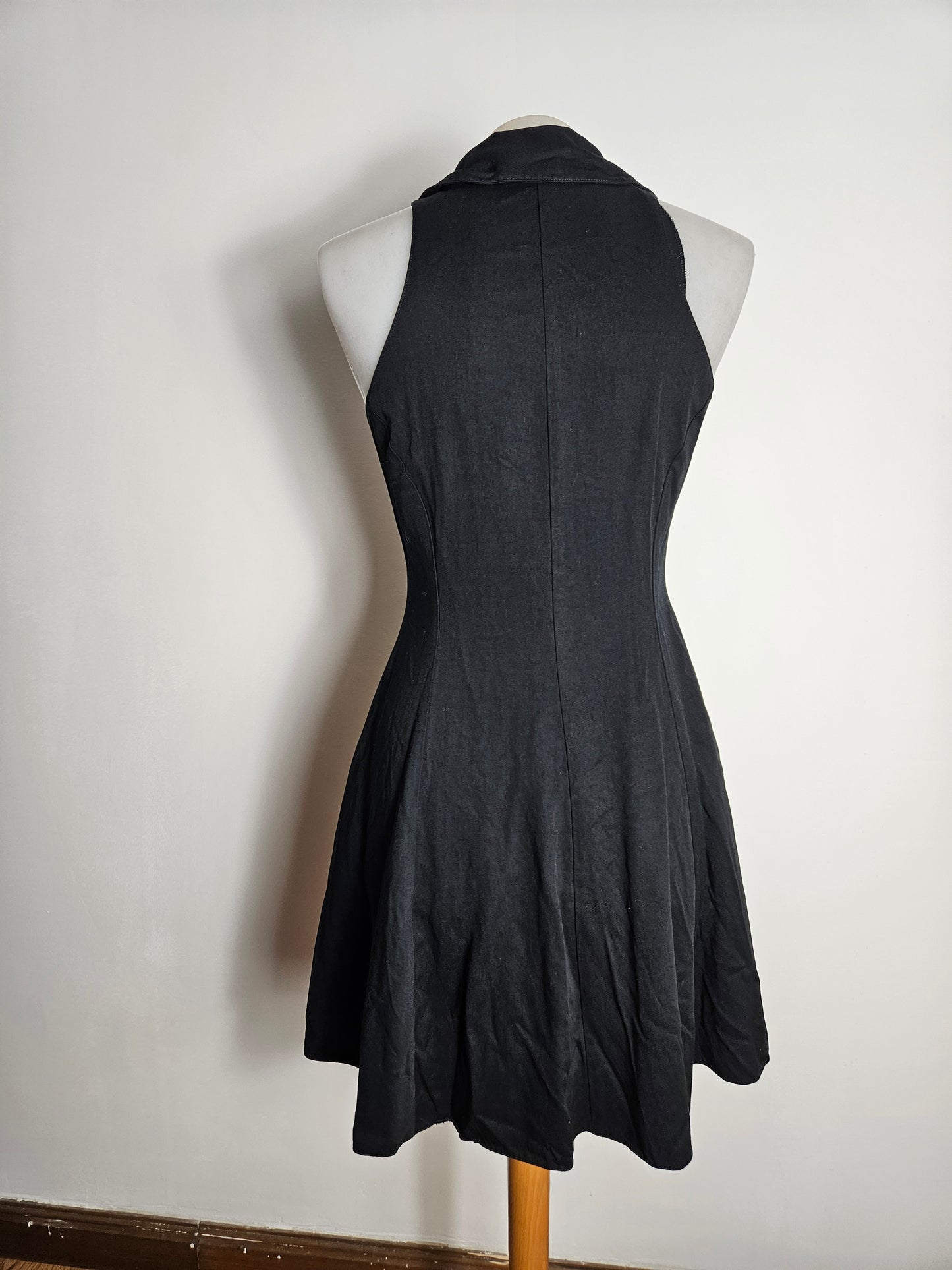 Robe évasée col chemise