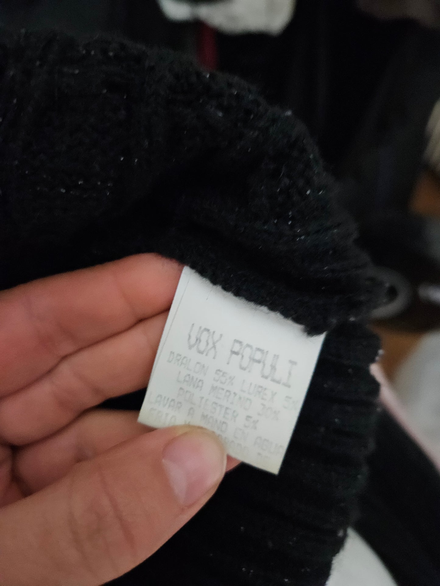 Faux fur jacket with hook and eye closure