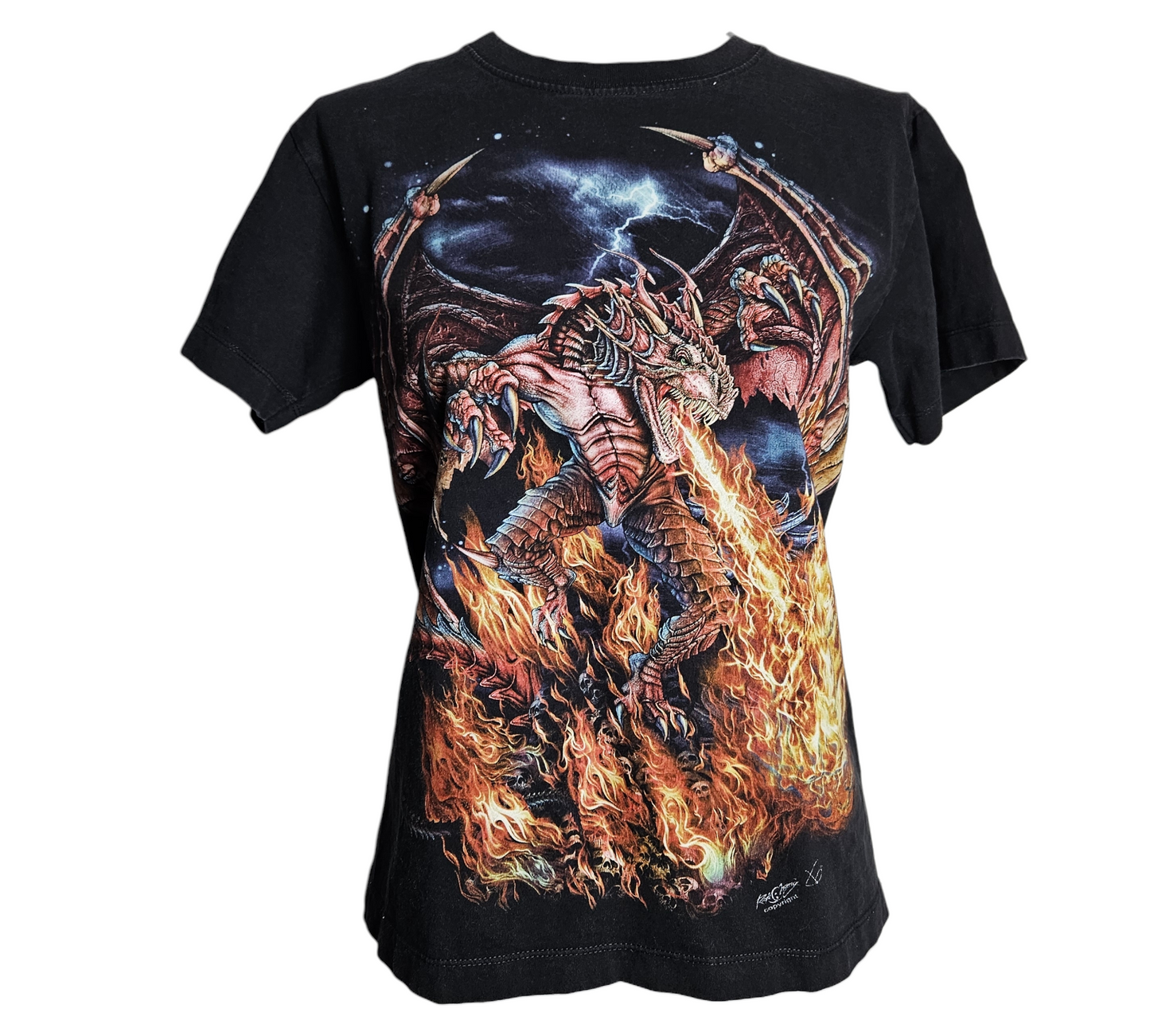 T shirt motif dragon