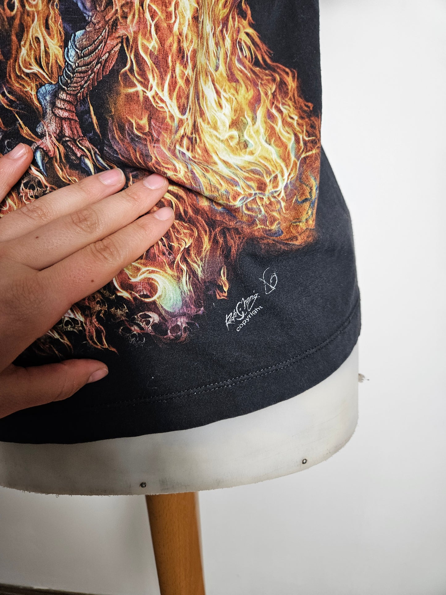 T shirt motif dragon