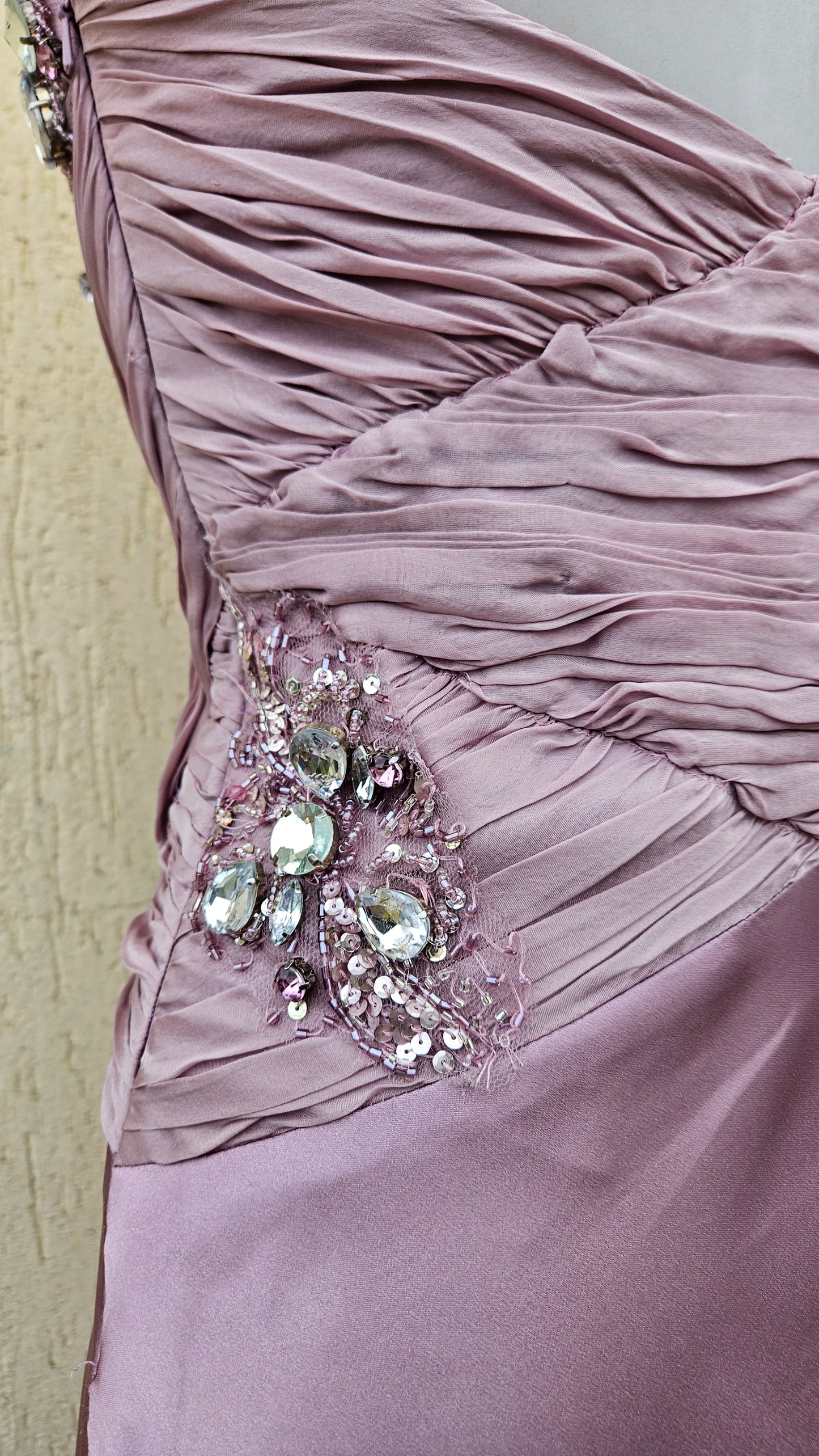 Robe bustier rose