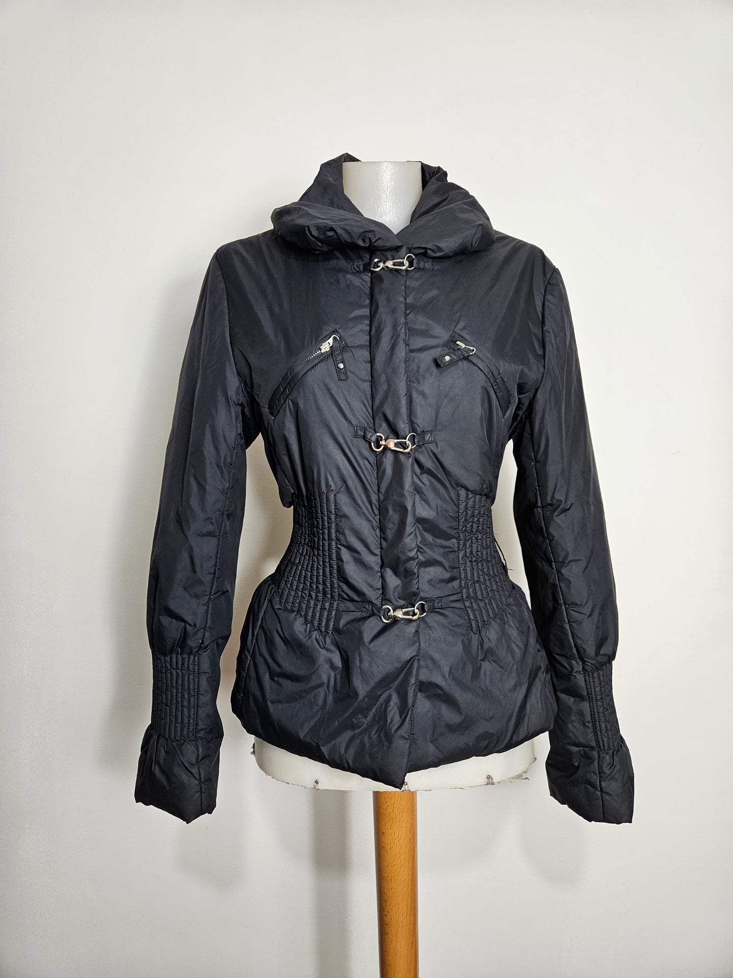 Manteau doudoune fermeture crochets