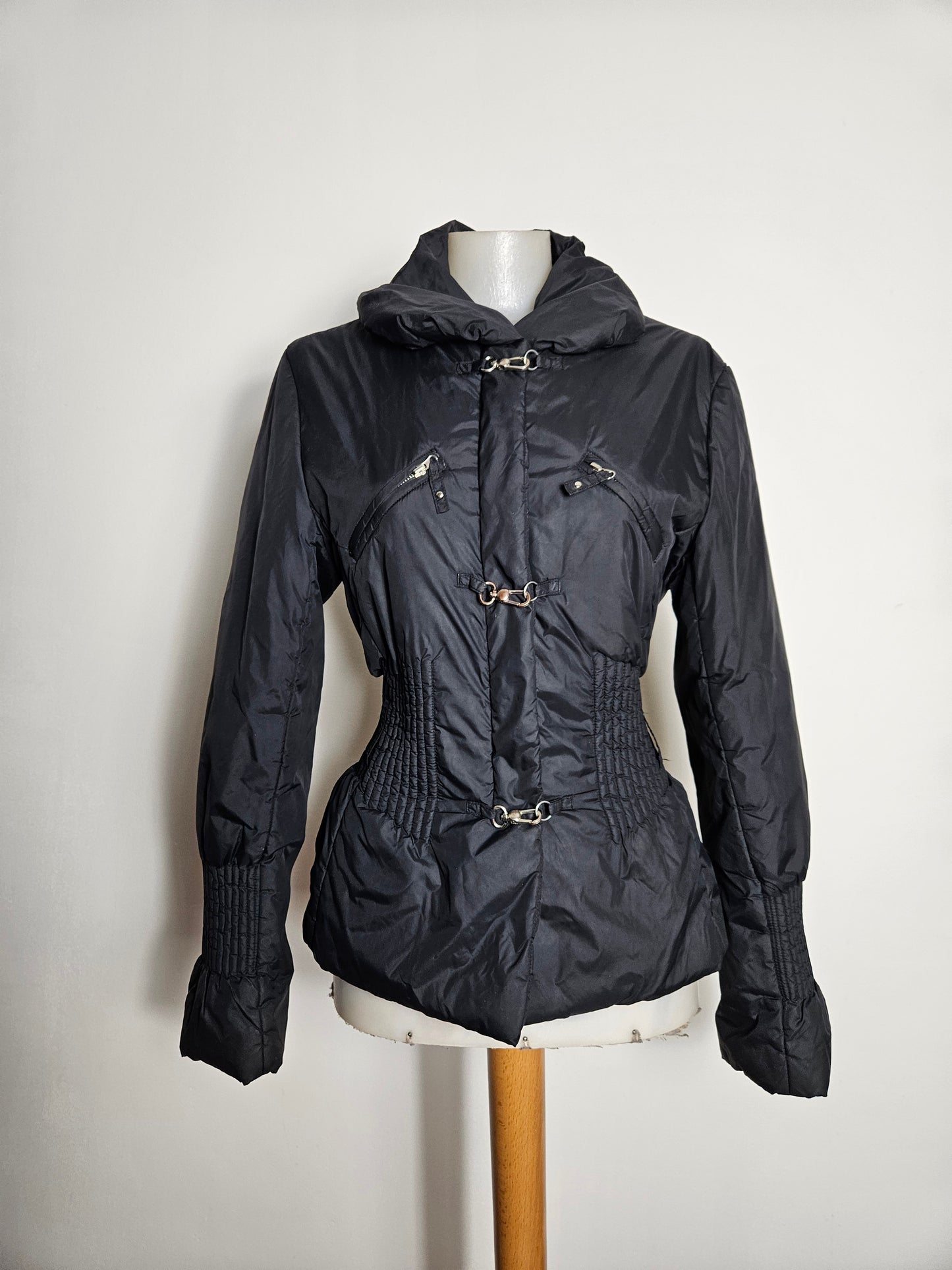 Manteau doudoune fermeture crochets