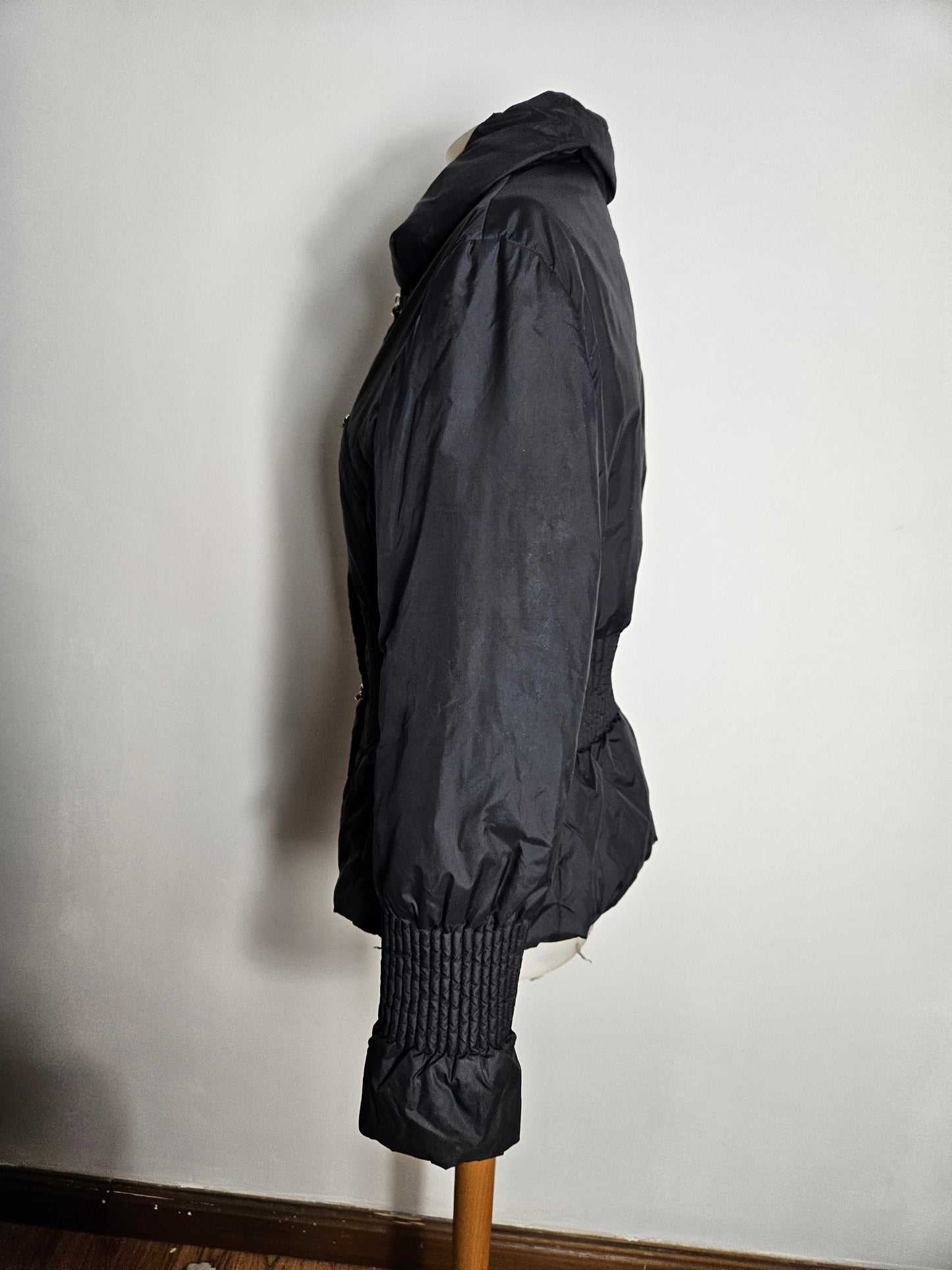 Manteau doudoune fermeture crochets