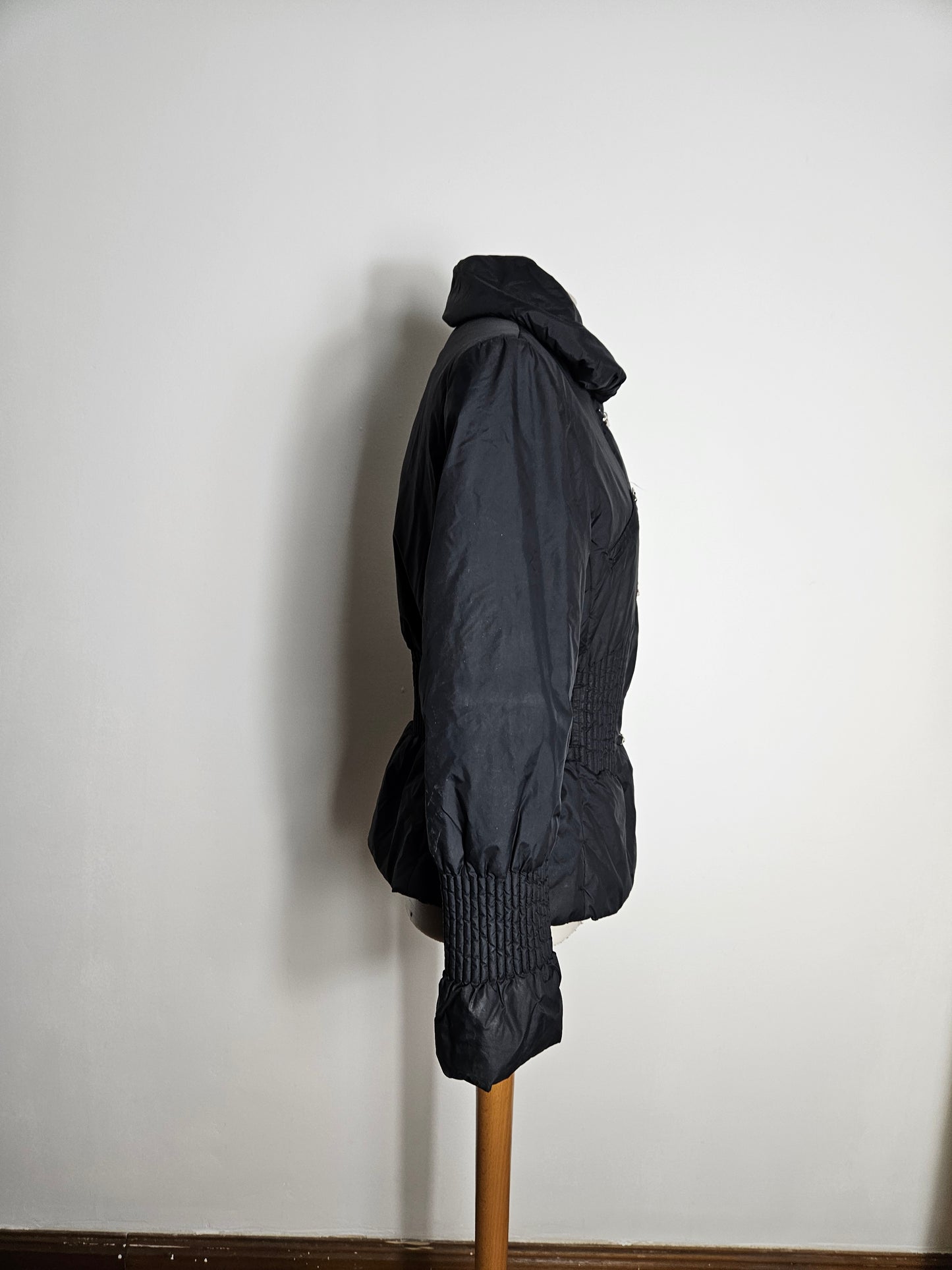 Manteau doudoune fermeture crochets