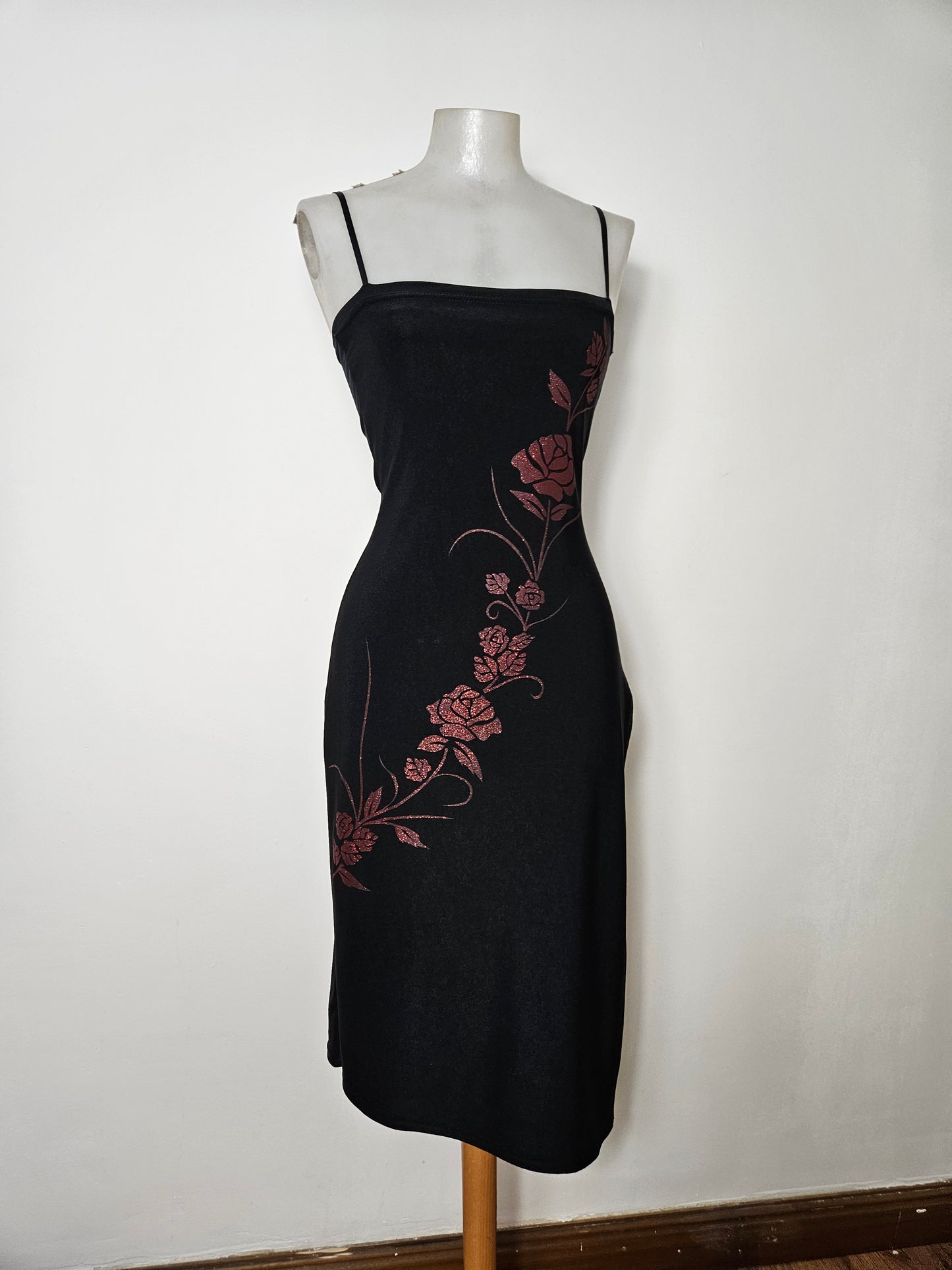 Floral print short dress