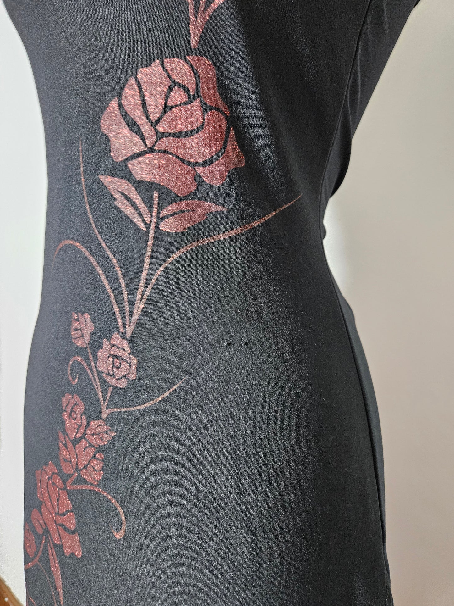 Floral print short dress