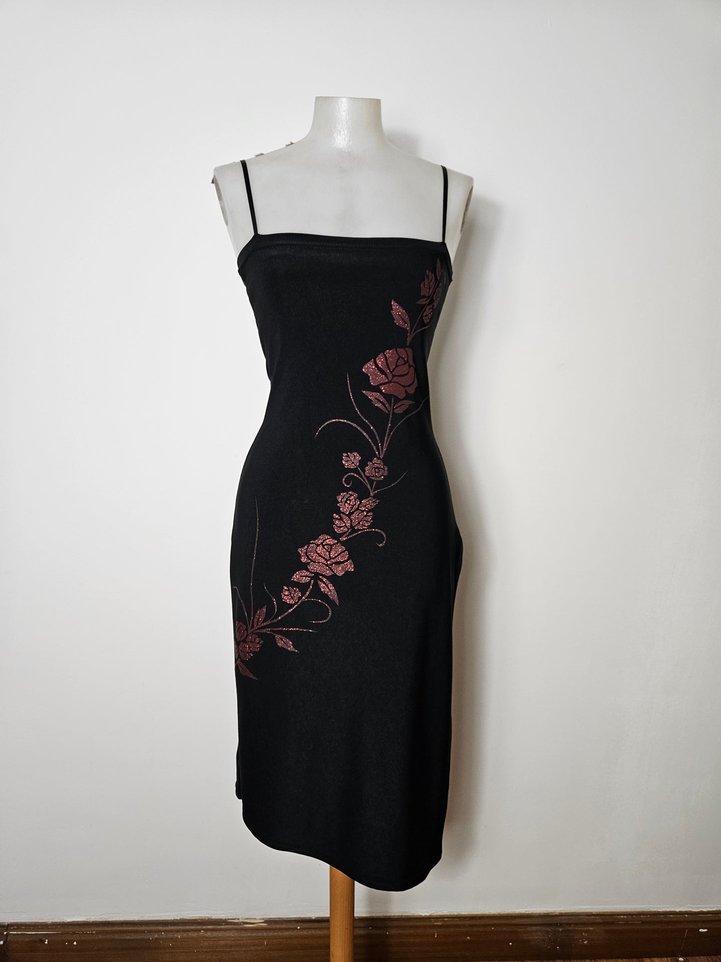 Floral print short dress