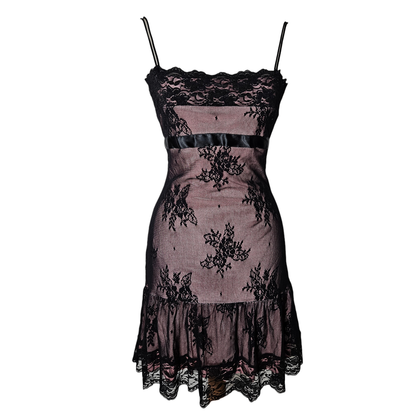 Robe dos nu en dentelle