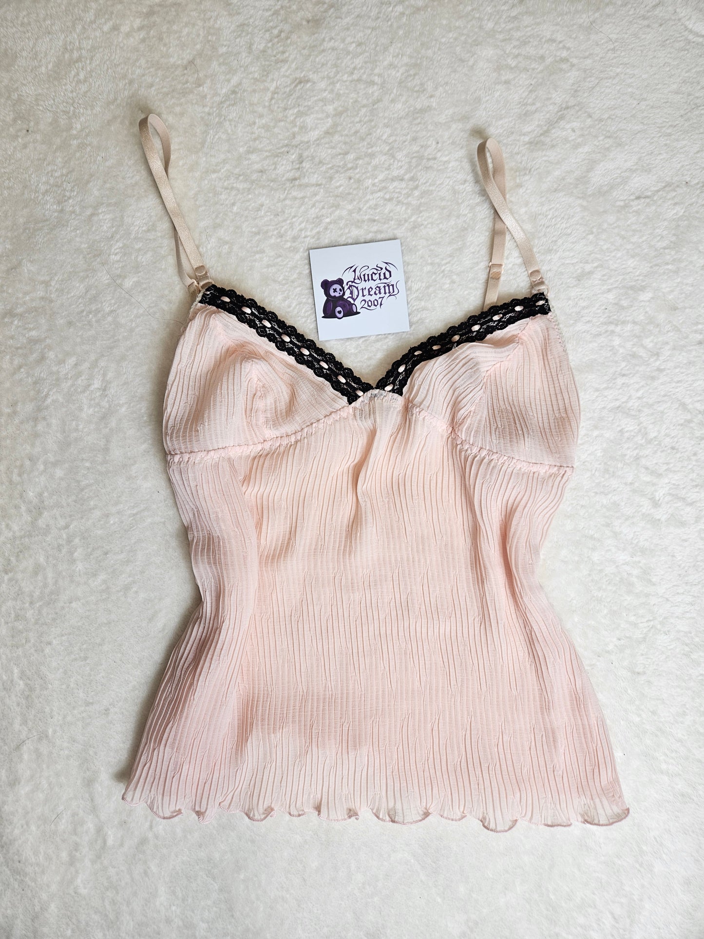 Caraco en voile rose Morgan de Toi