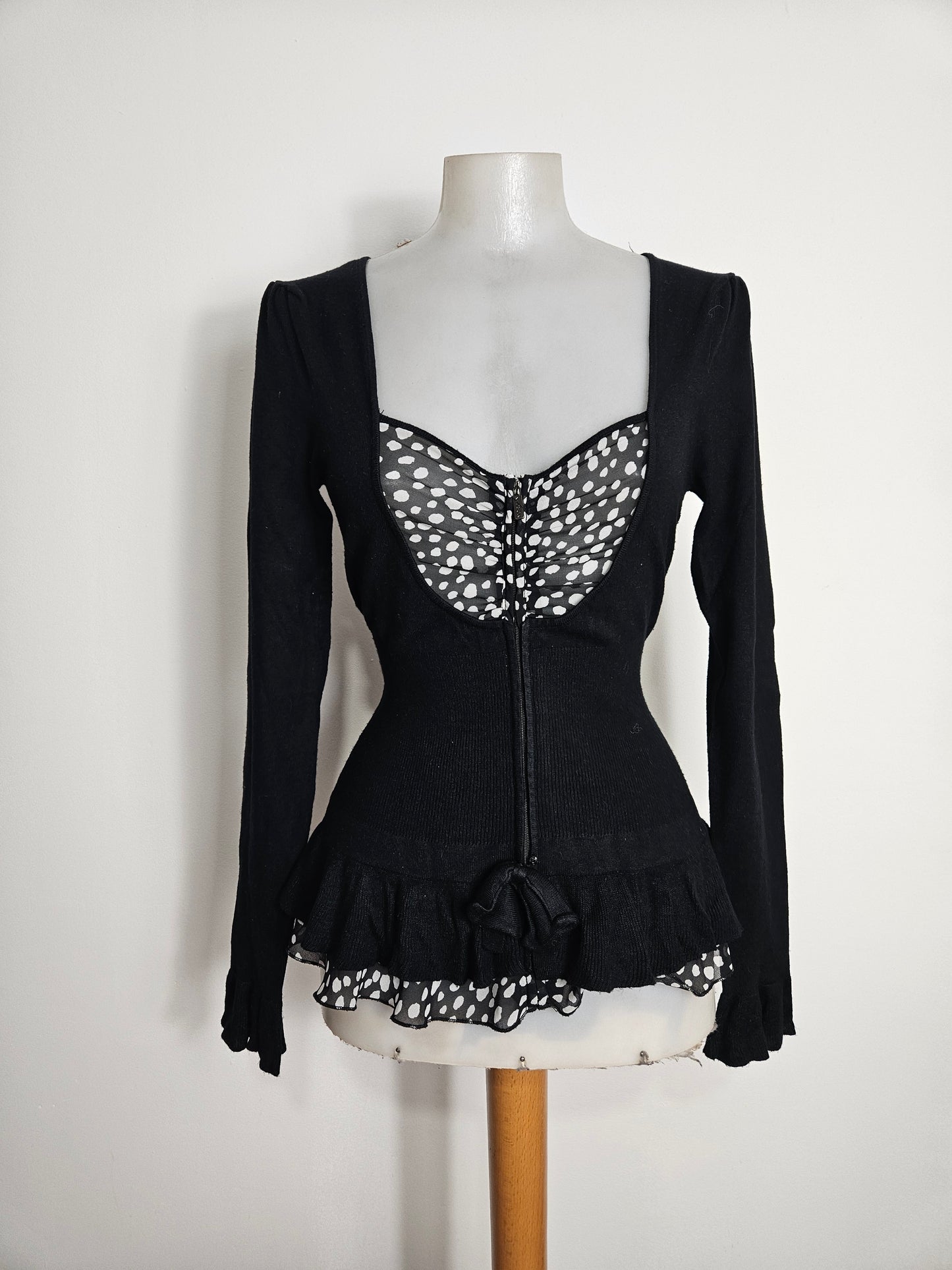 Haut bi matière noir