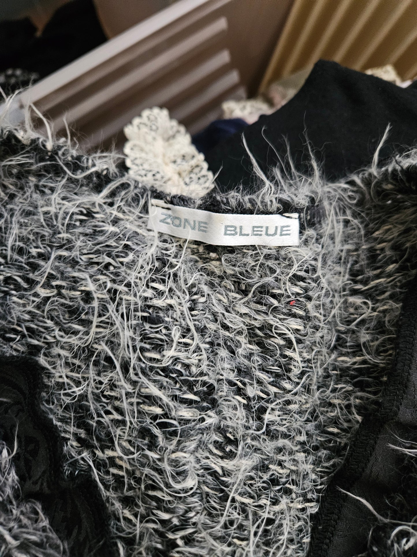 Pull en tricot Zone Bleue