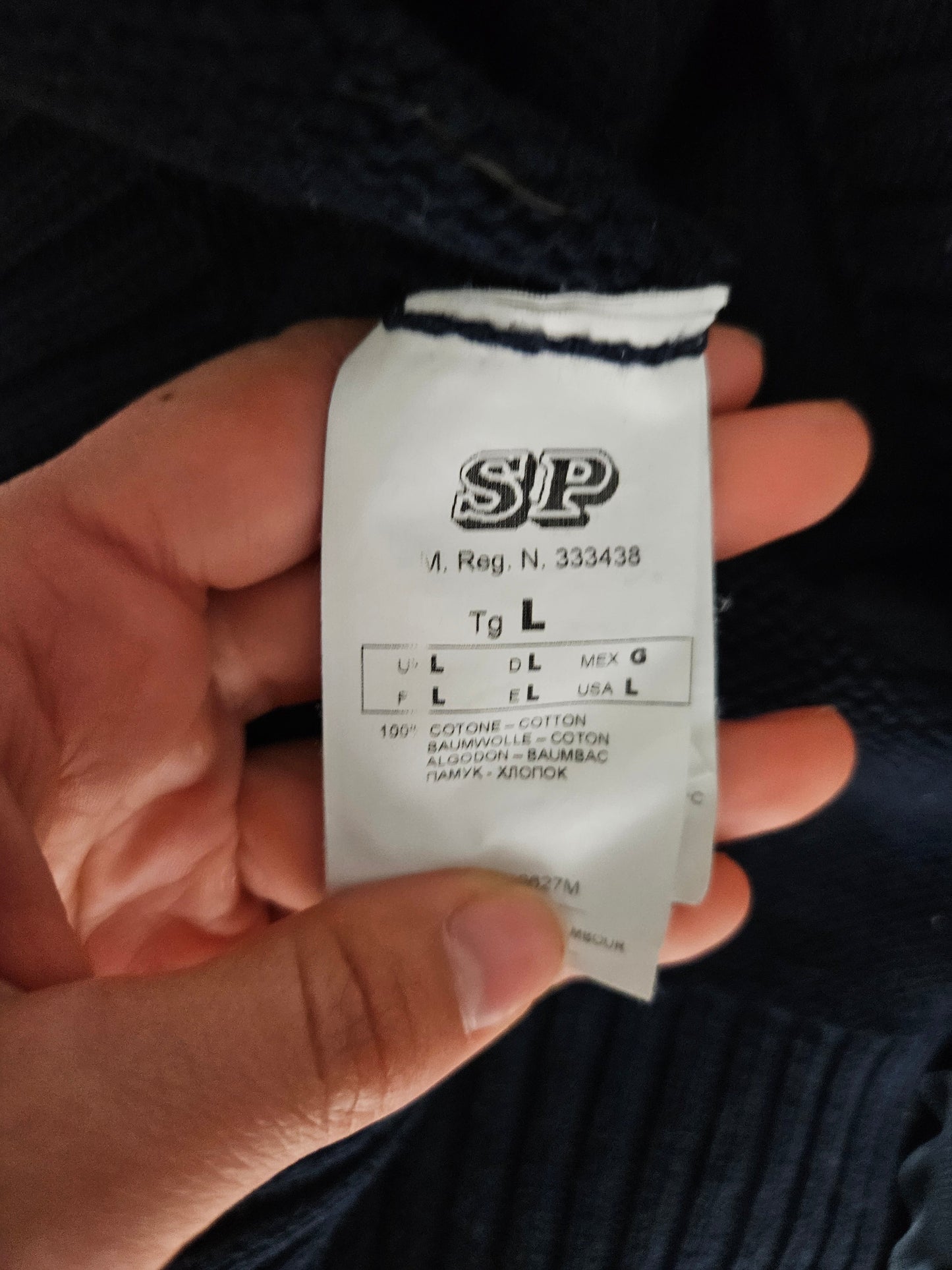 Pull double zip bleu