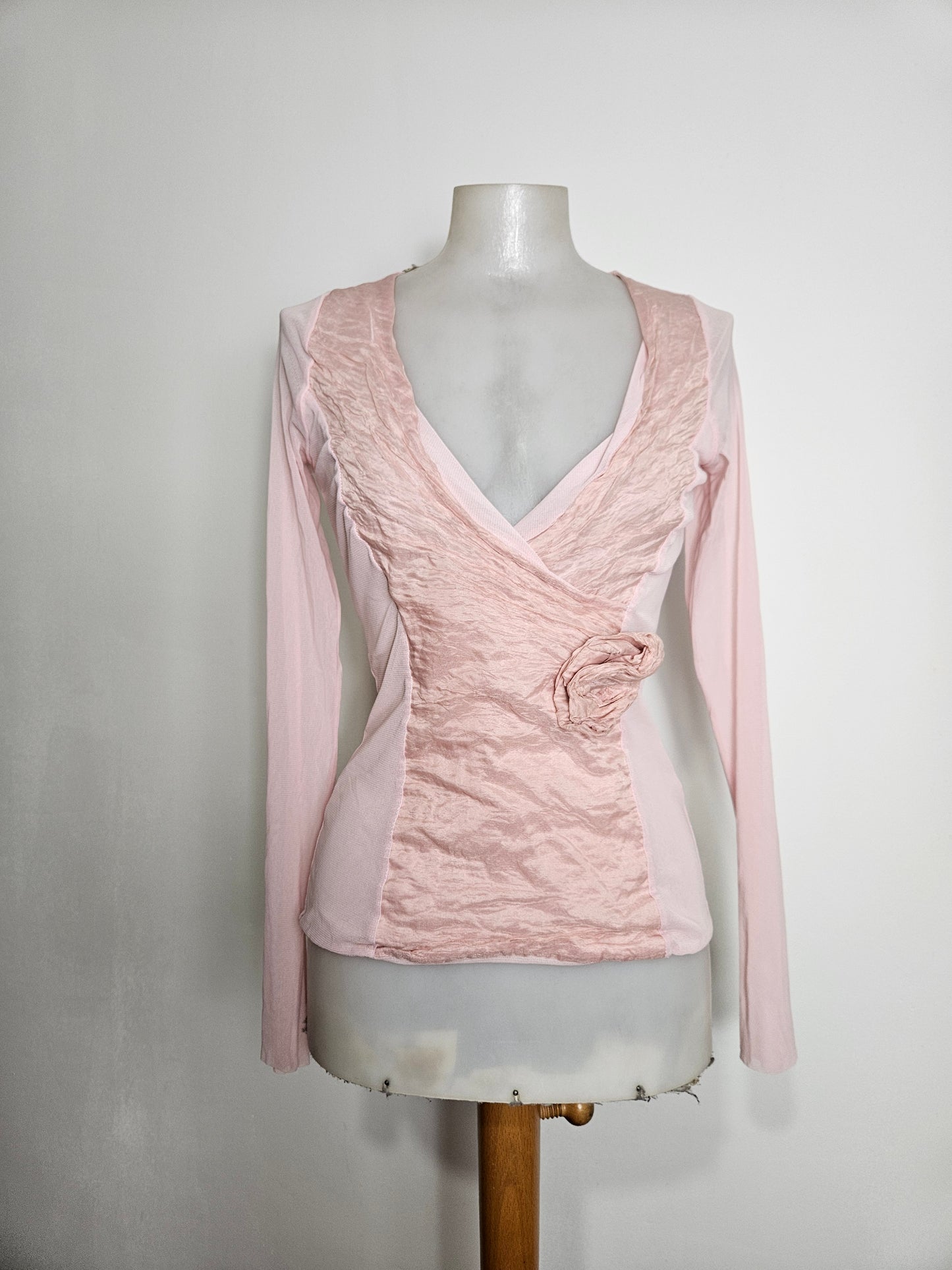 Haut bi matière rose