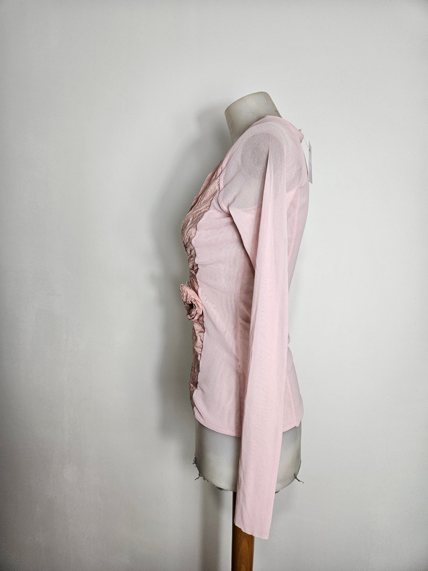 Haut bi matière rose