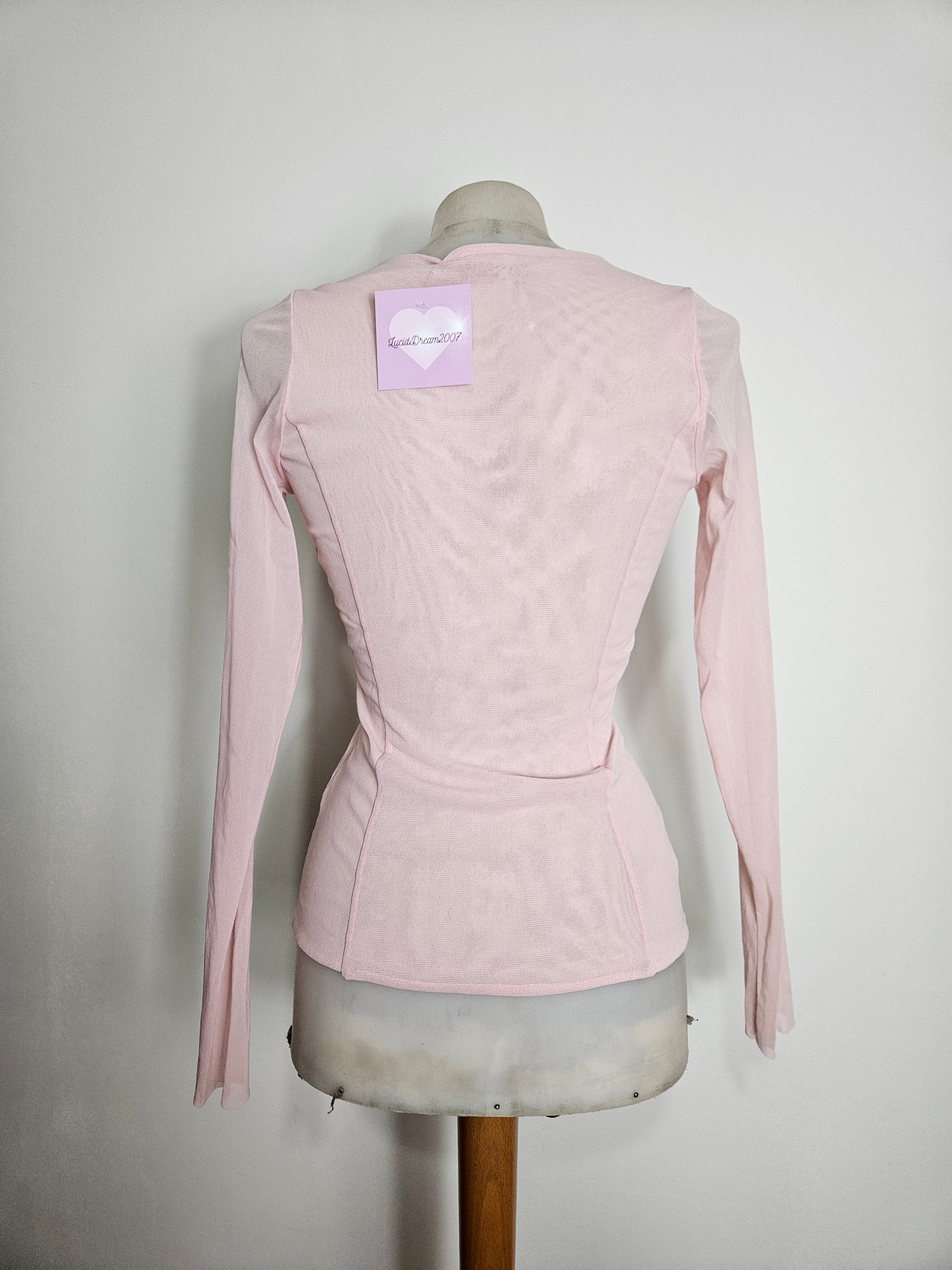 Haut bi matière rose