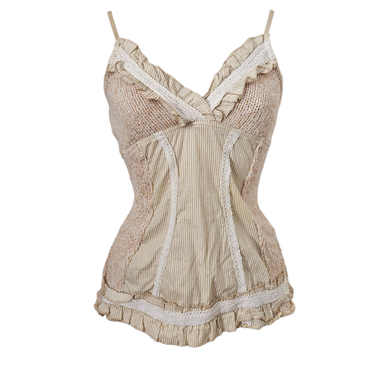 Blue Zone two-tone top