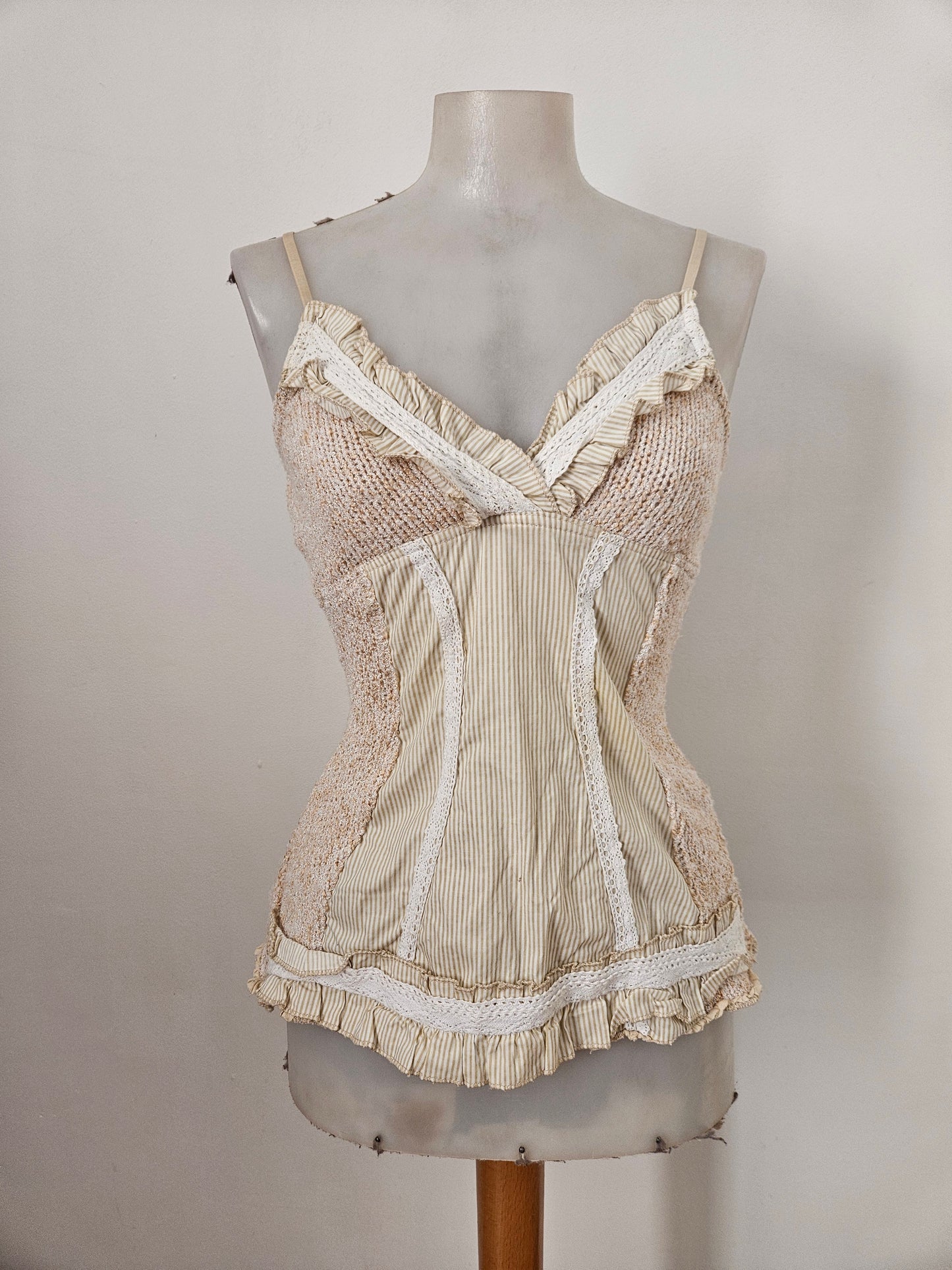 Blue Zone two-tone top