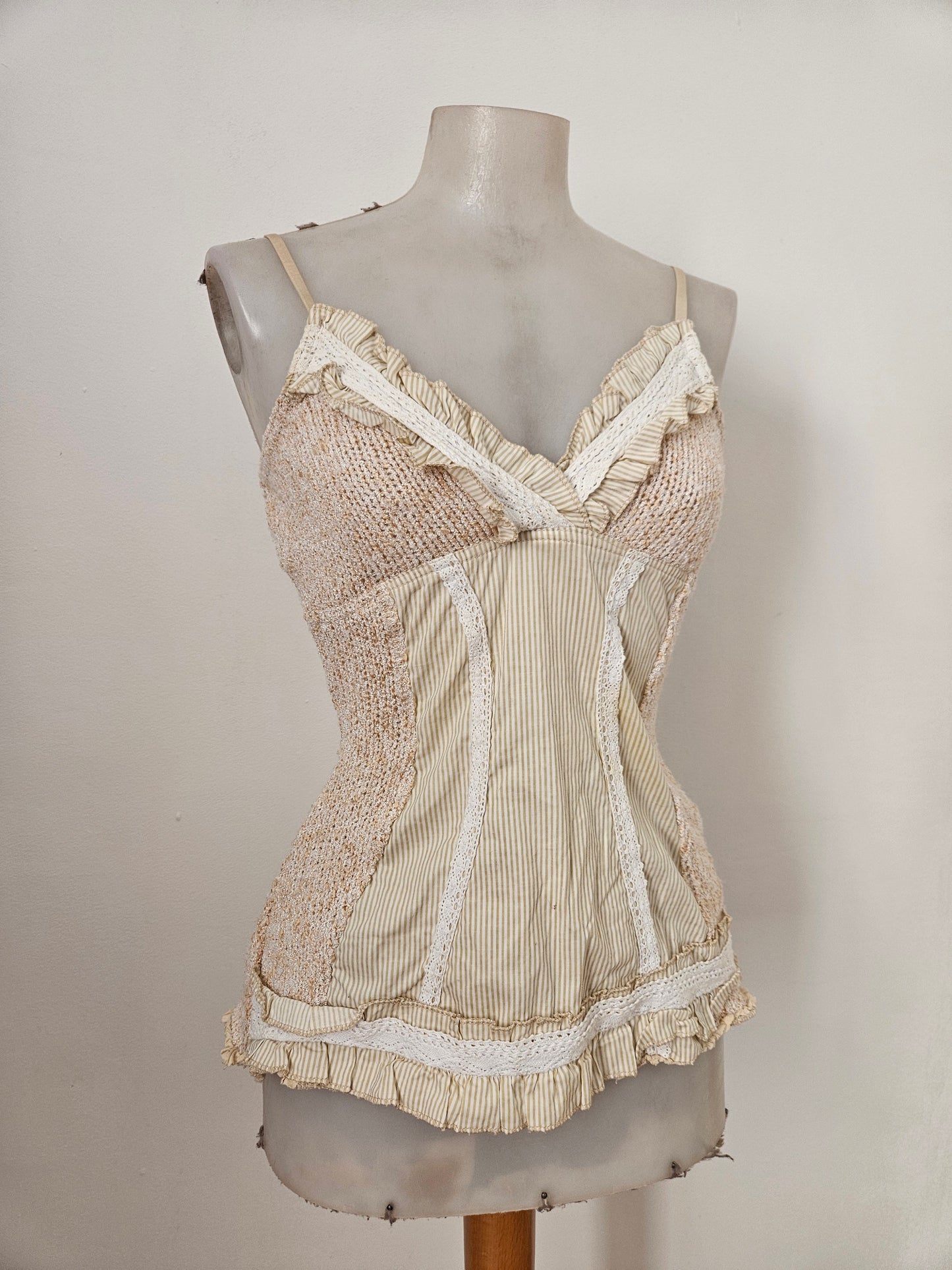 Blue Zone two-tone top