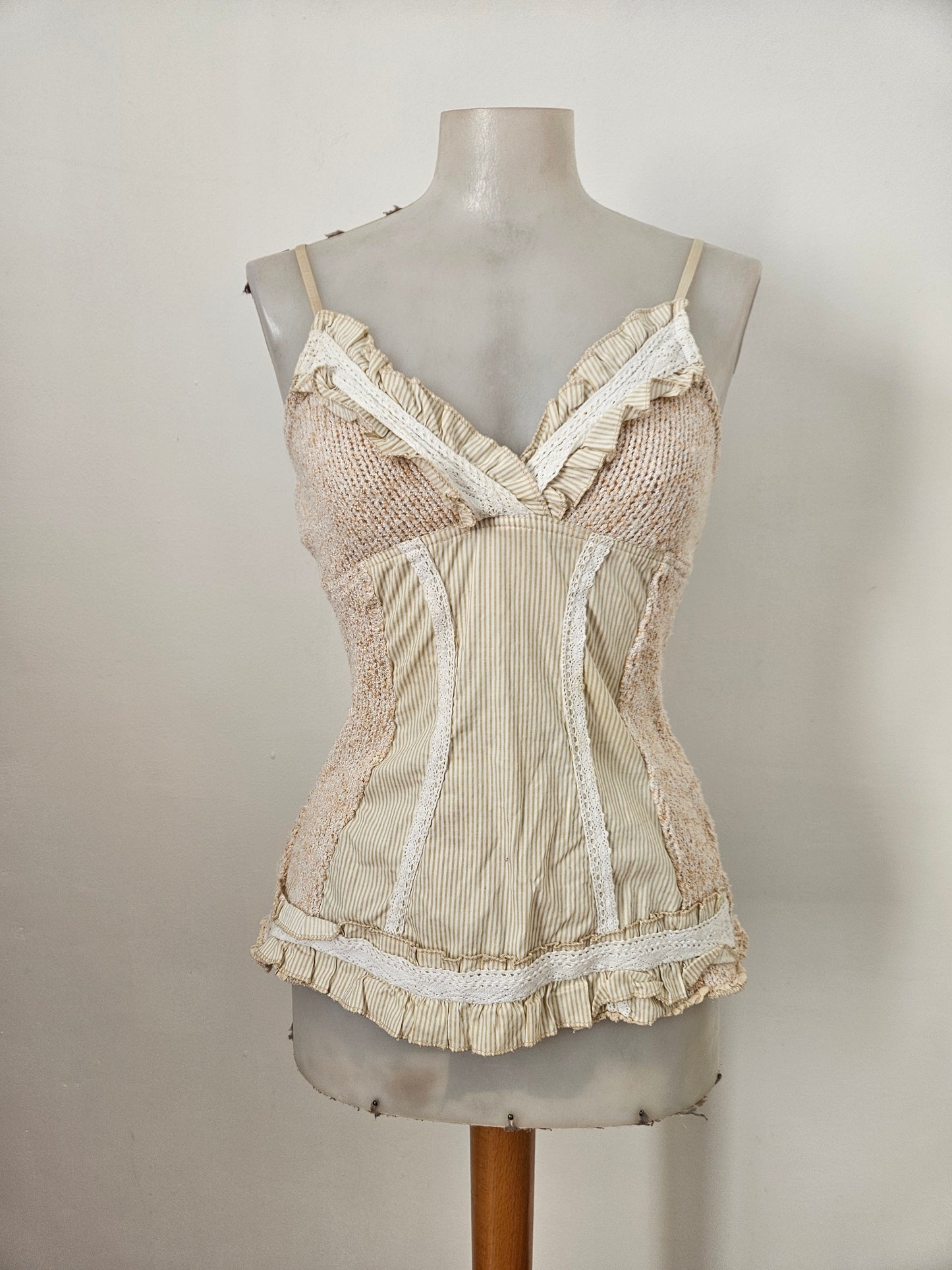 Blue Zone two-tone top