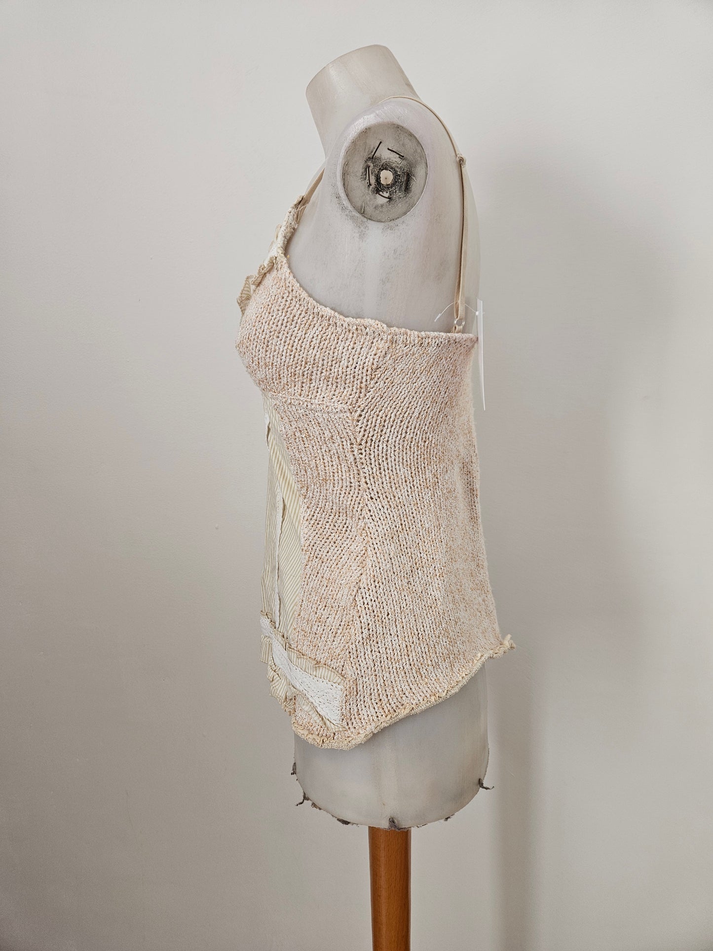 Blue Zone two-tone top