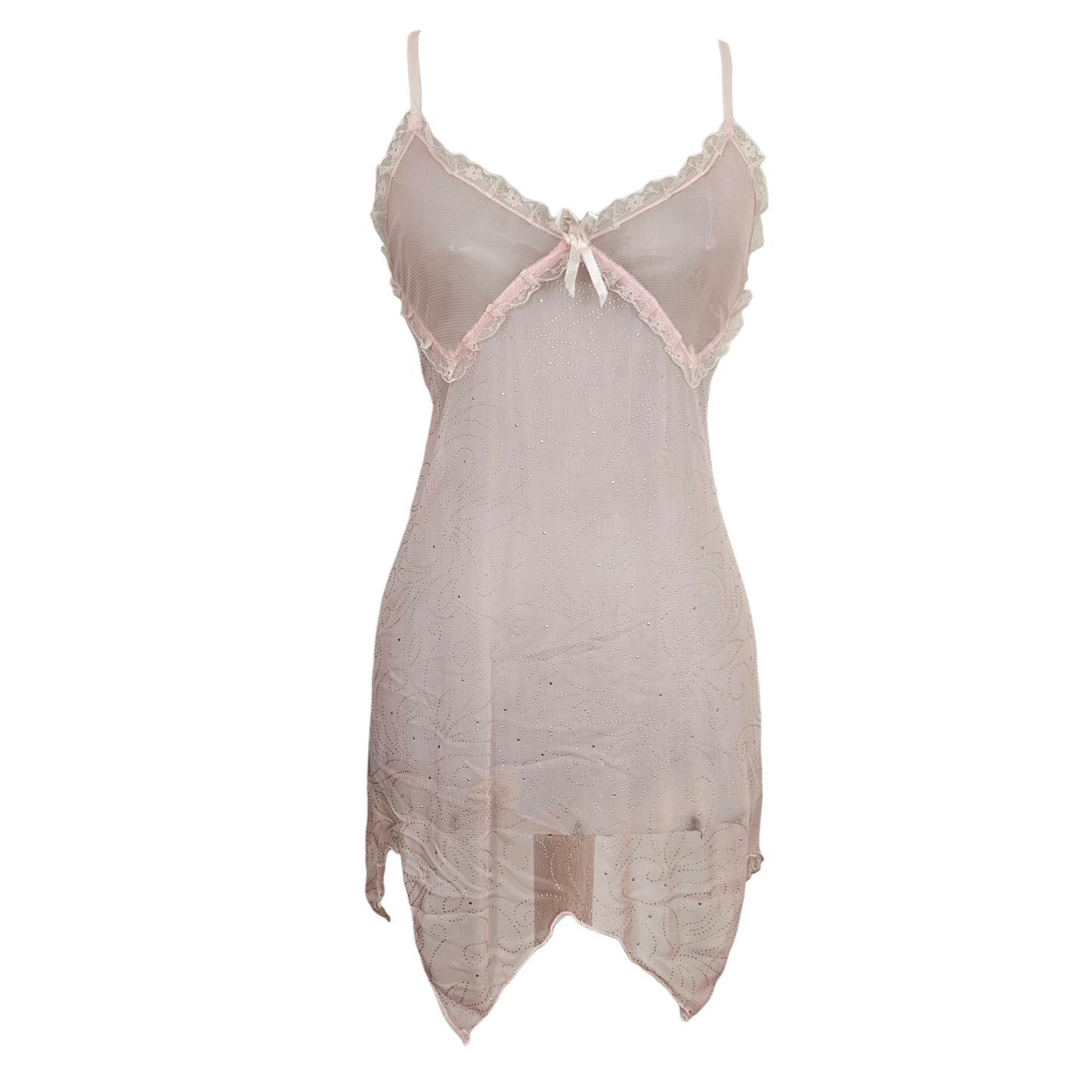 Ensemble en voile rose