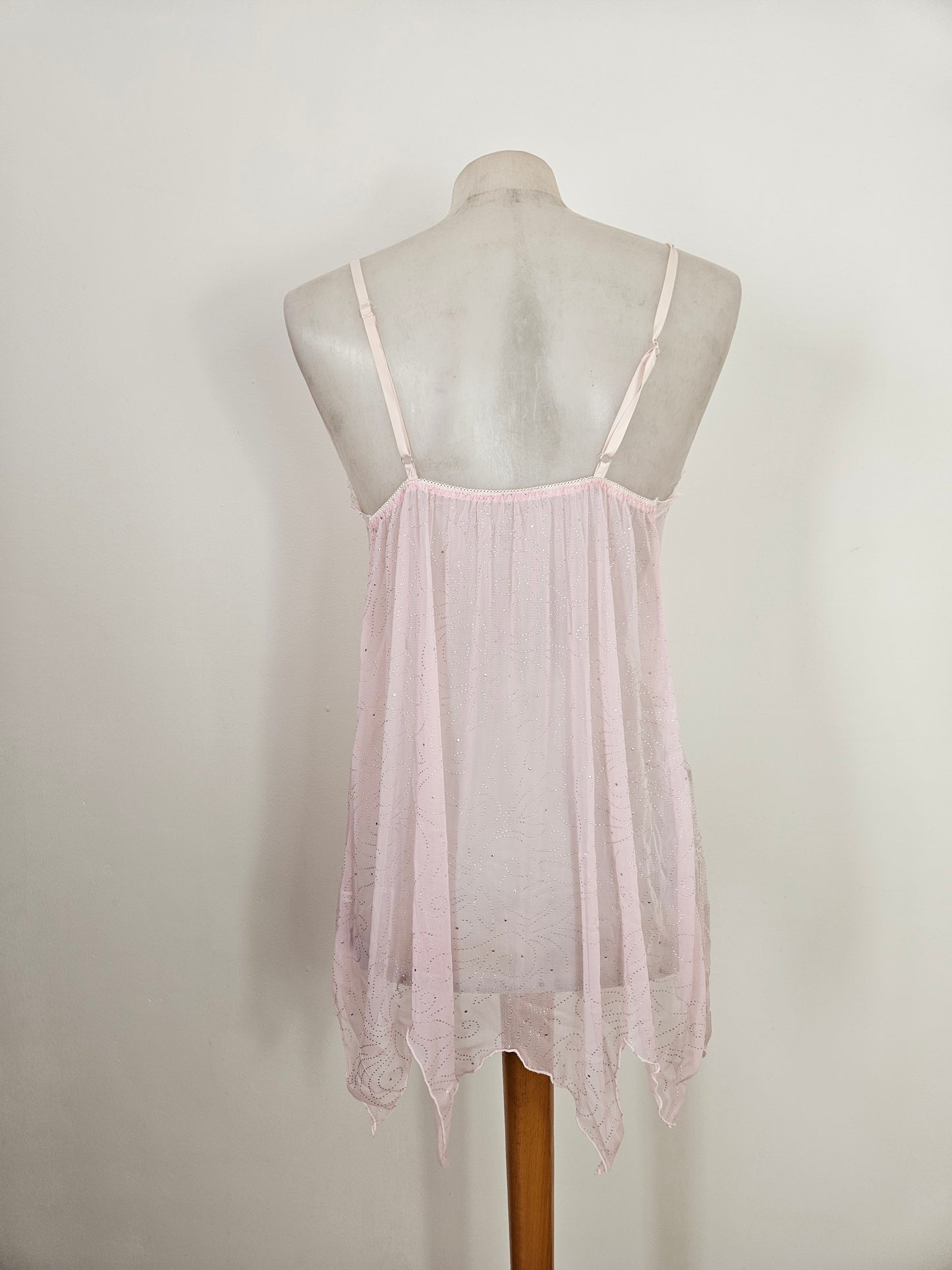 Ensemble en voile rose