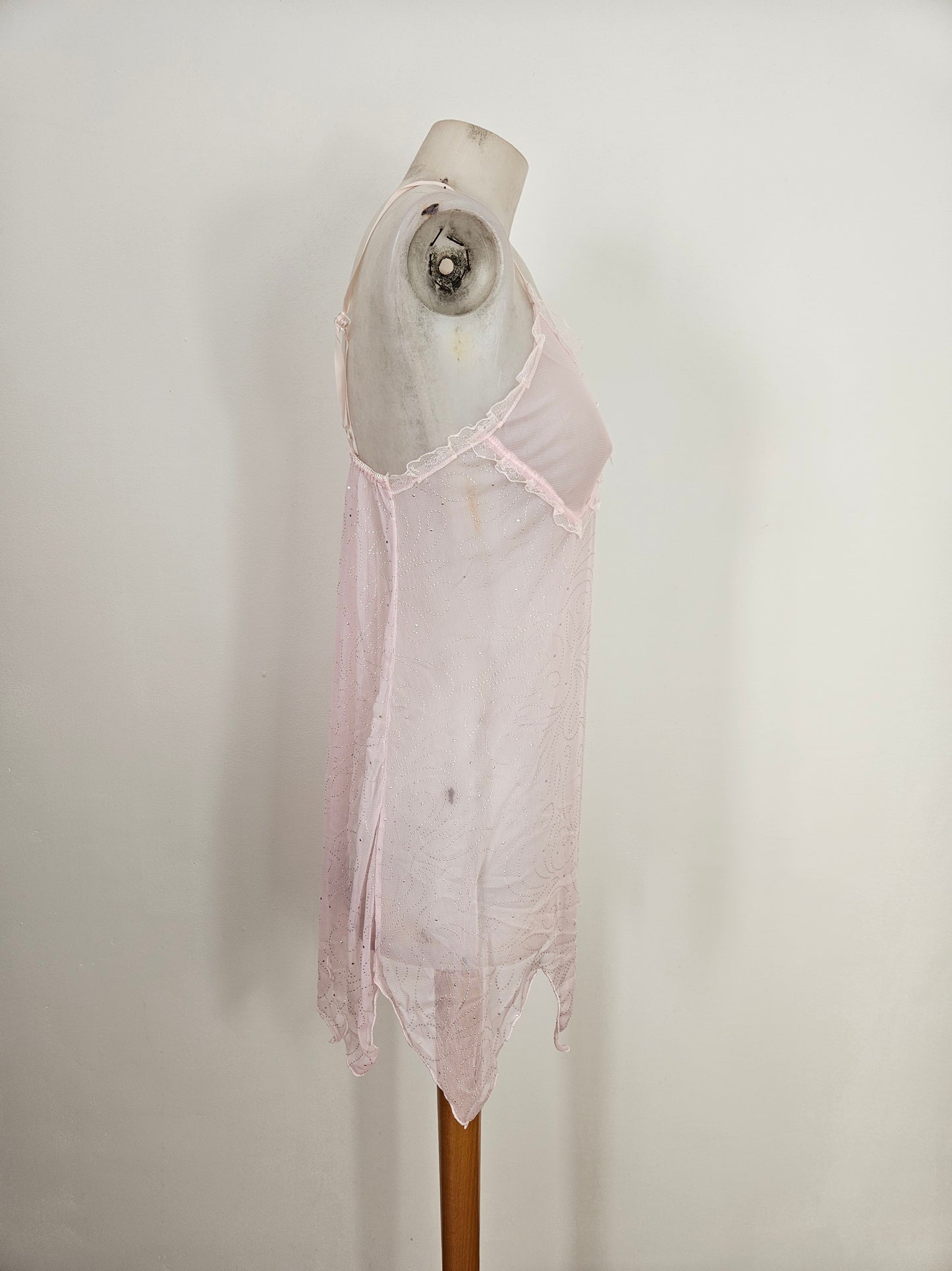 Ensemble en voile rose