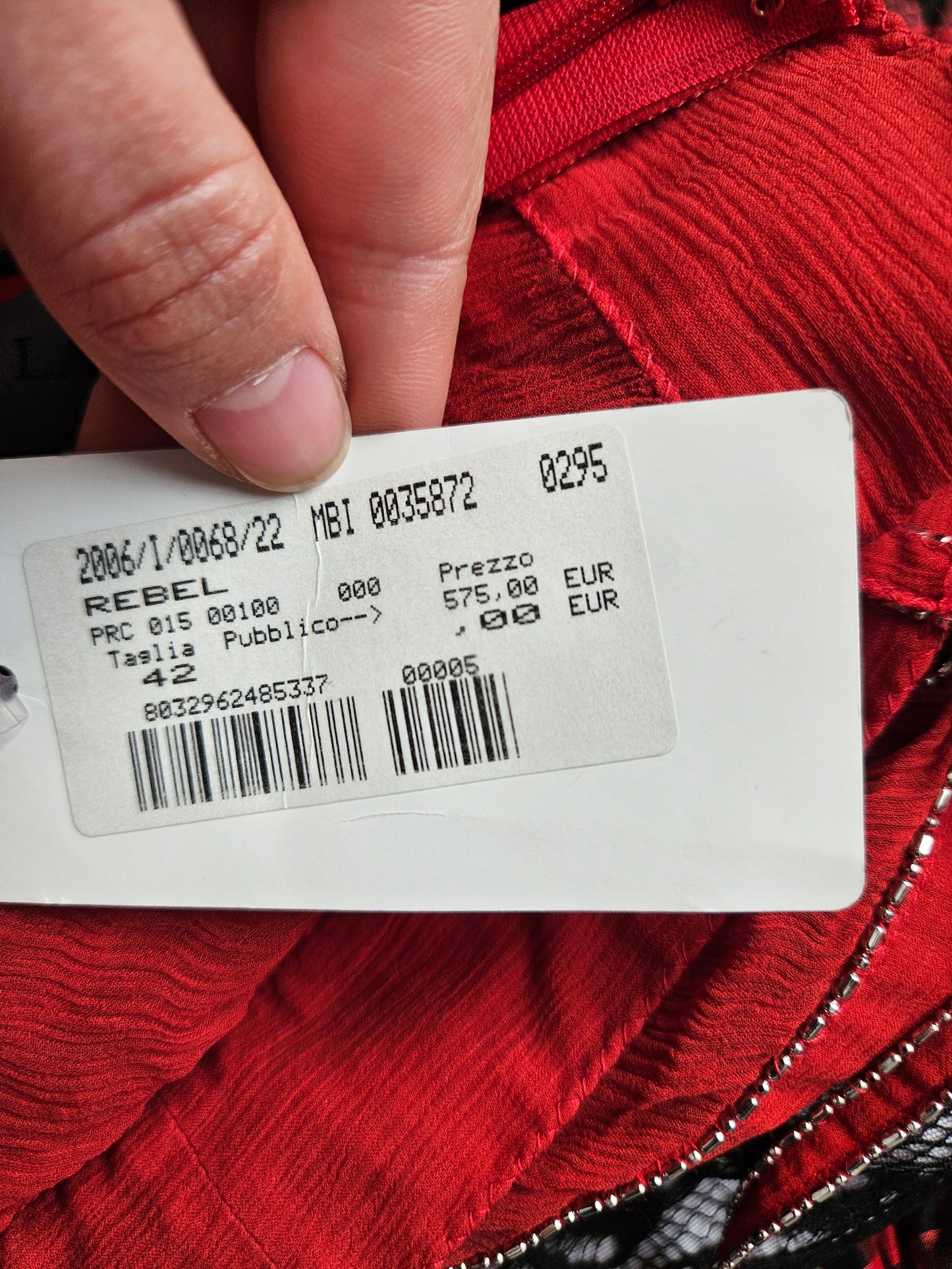 High La Perla in sail