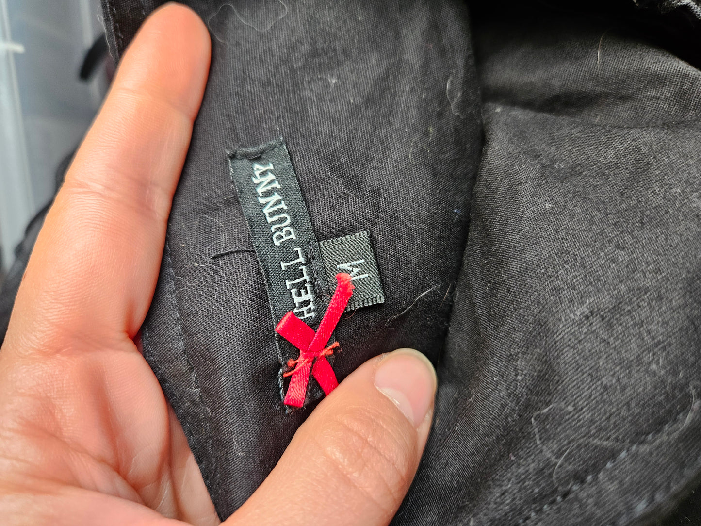 Mini jupe volants et ruban Hell Bunny