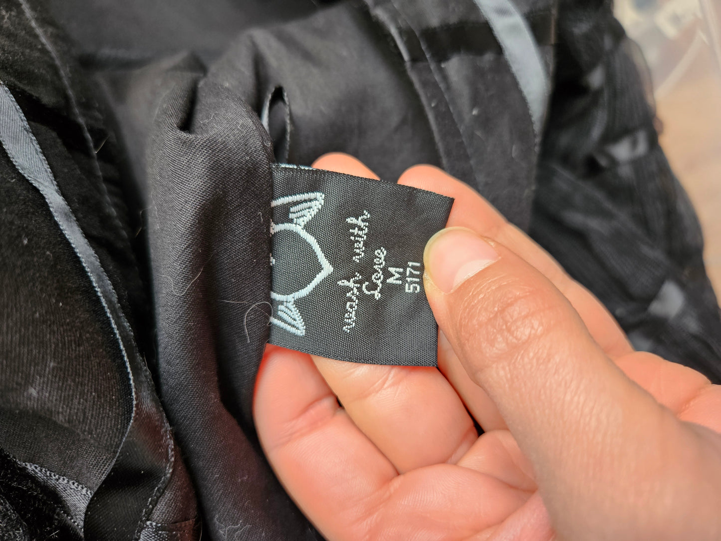 Mini jupe volants et ruban Hell Bunny