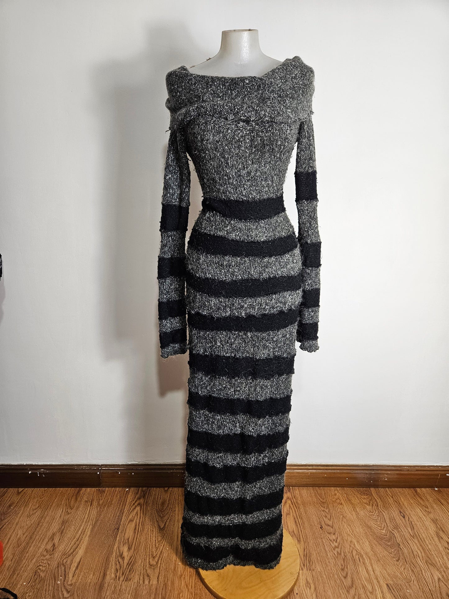 Maxi robe pull Zone Bleue