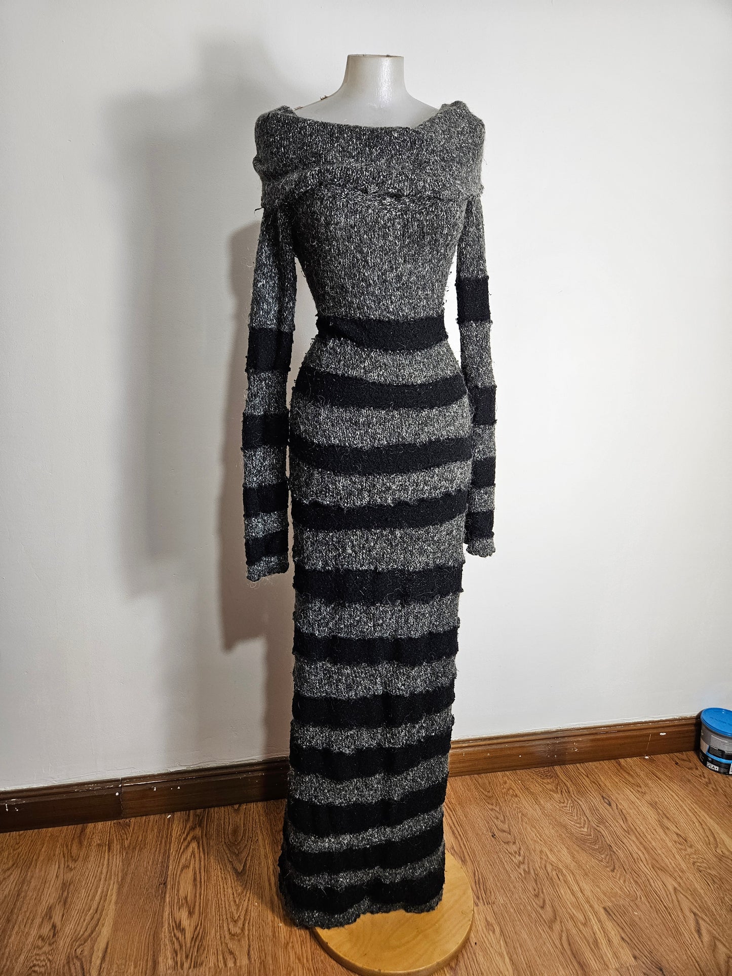 Maxi robe pull Zone Bleue