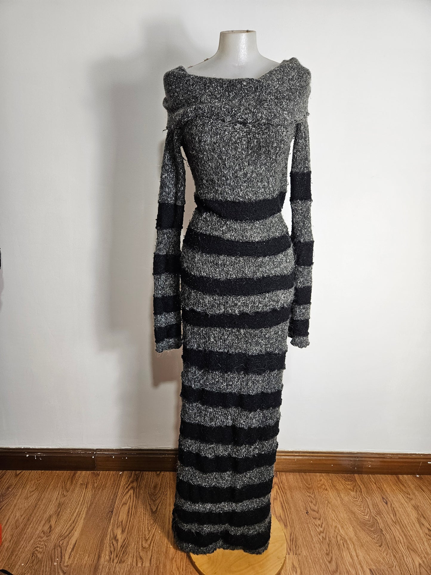 Maxi robe pull Zone Bleue