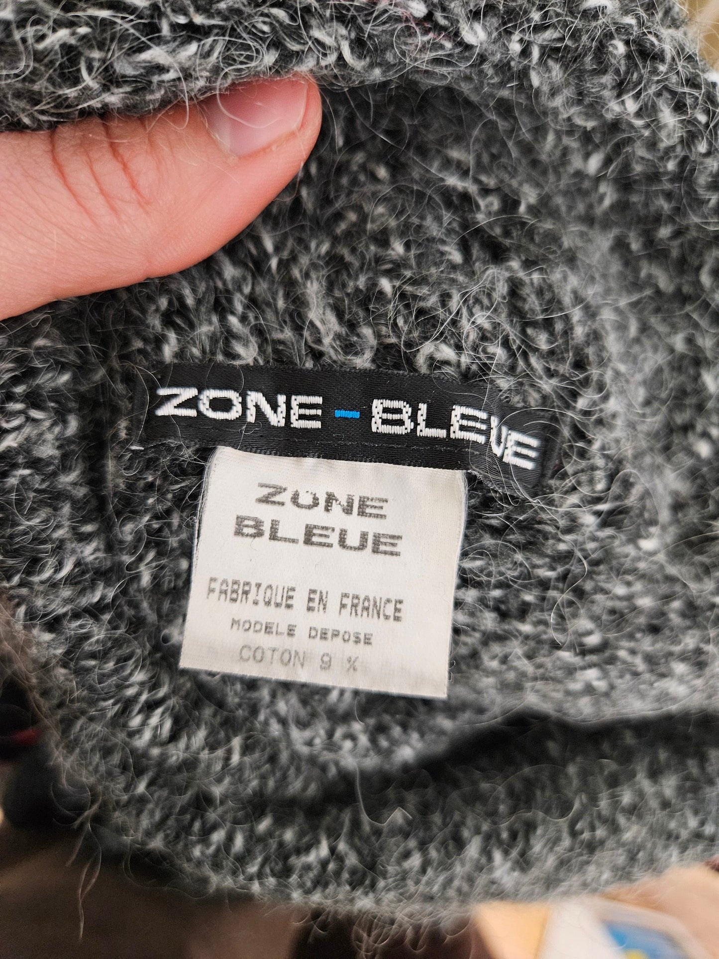 Maxi robe pull Zone Bleue