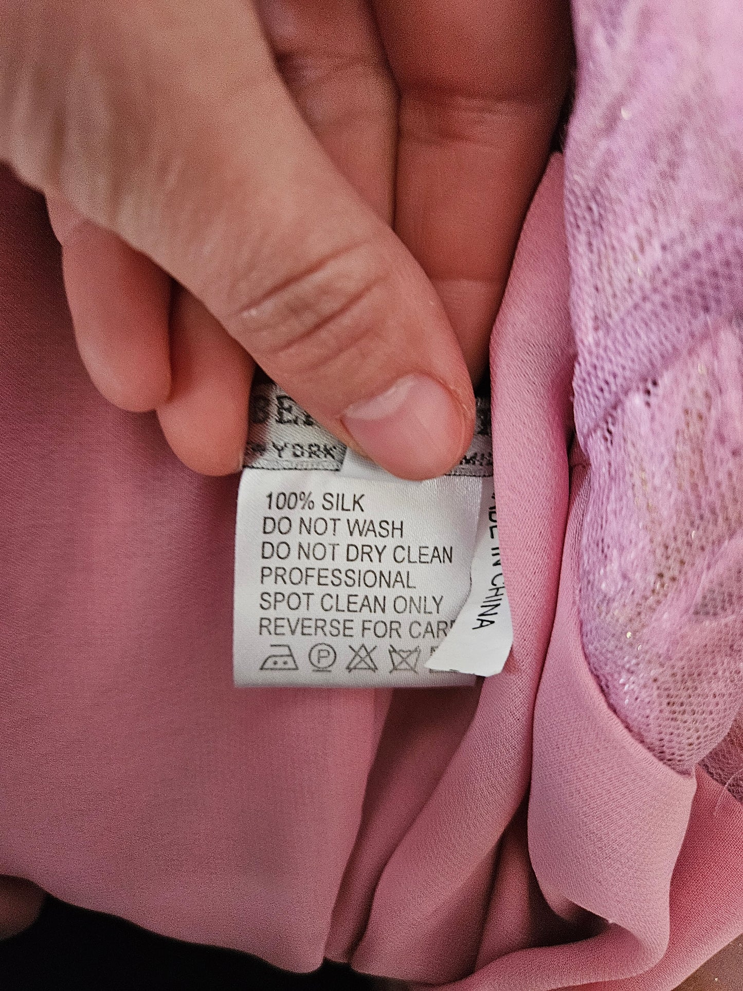 Maxi backless dress embroidered with flowers, 100% silk