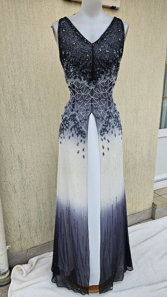 Yve London maxi silk vintage dress by Lucid Dream 2007