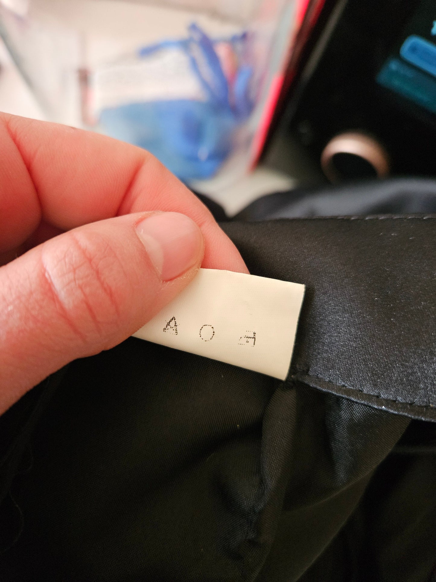 Ensemble satiné noir