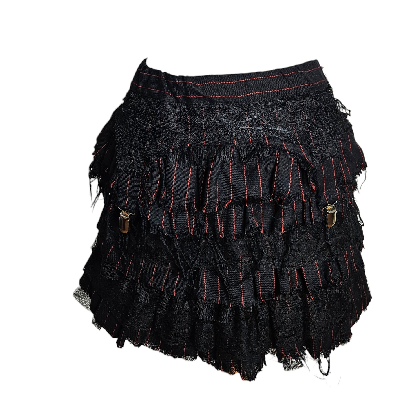 Mini jupe en superposition