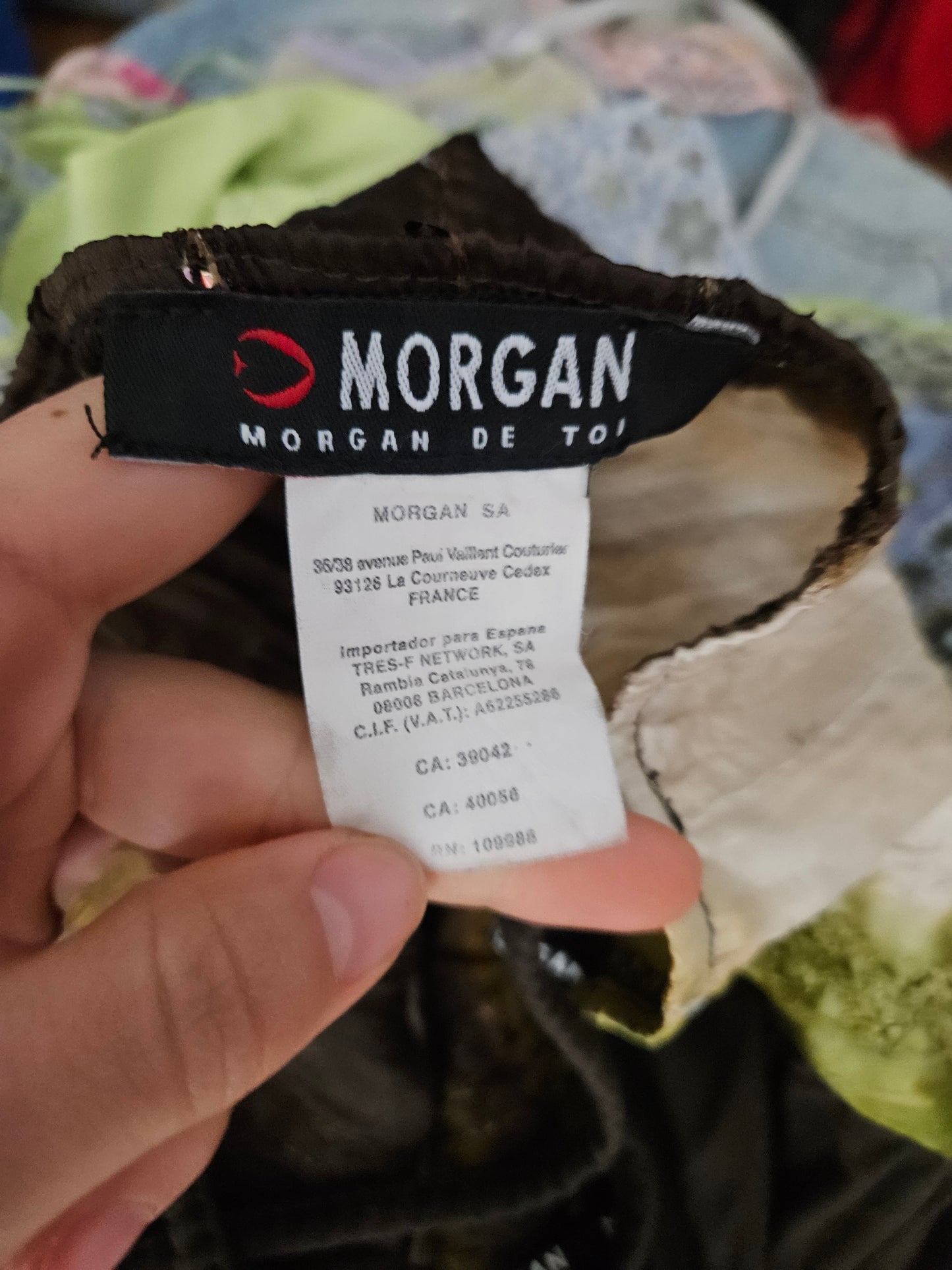 Haut bi matière tons marron Morgan de Toi