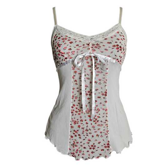 Top de voile floral