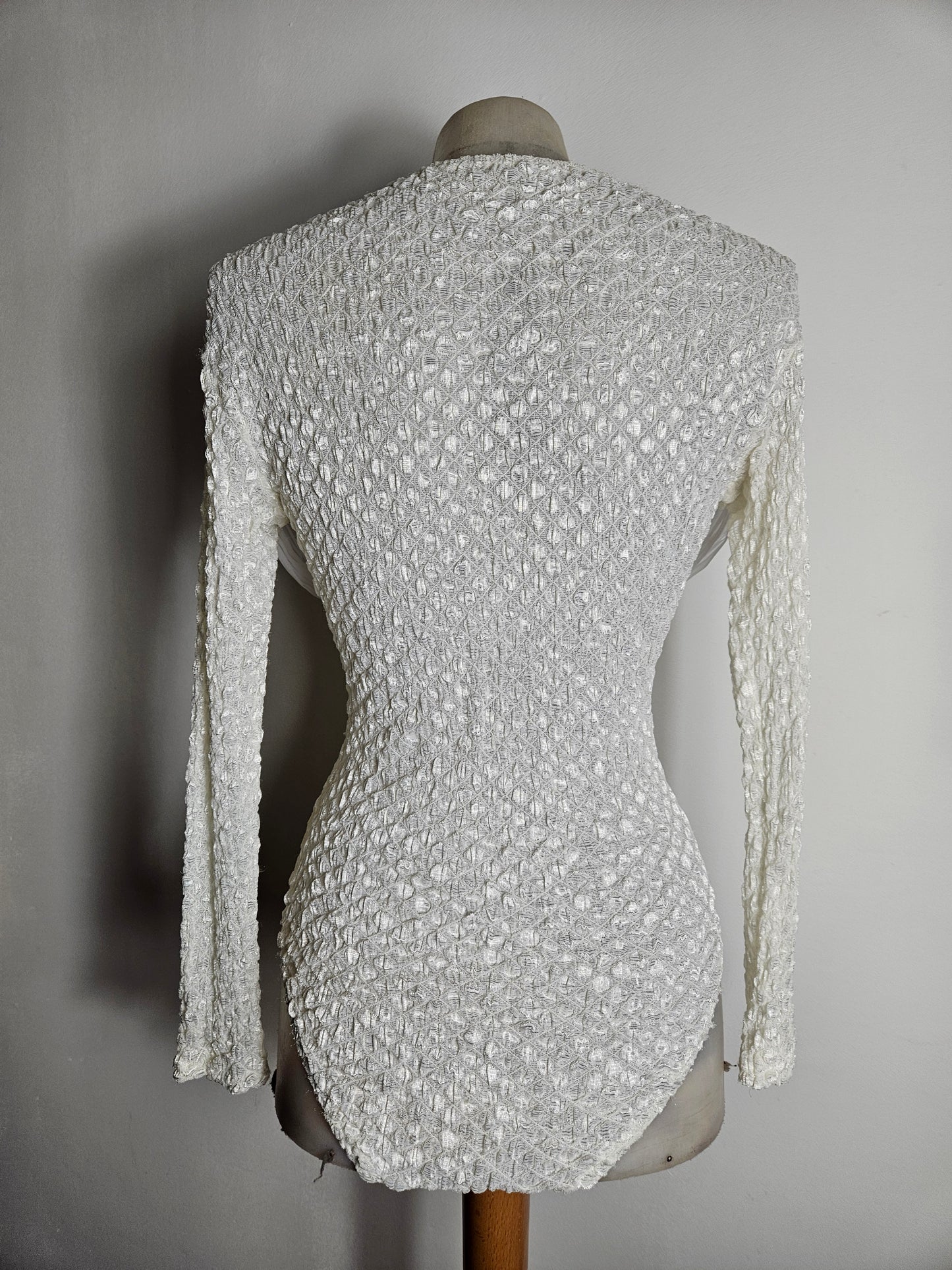 Body en voile détails broderies